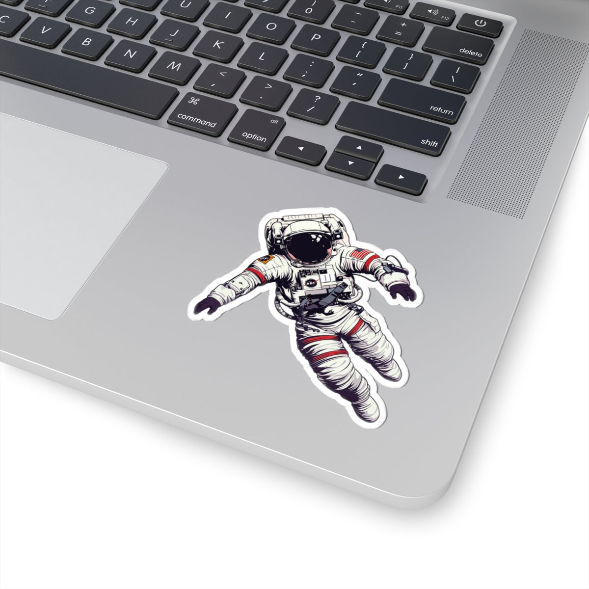 Astronaut Kiss-Cut Stickers | Space Decor, Laptop Stickers, Astronaut Gifts, Cosmic Art, Gift for Space Lovers