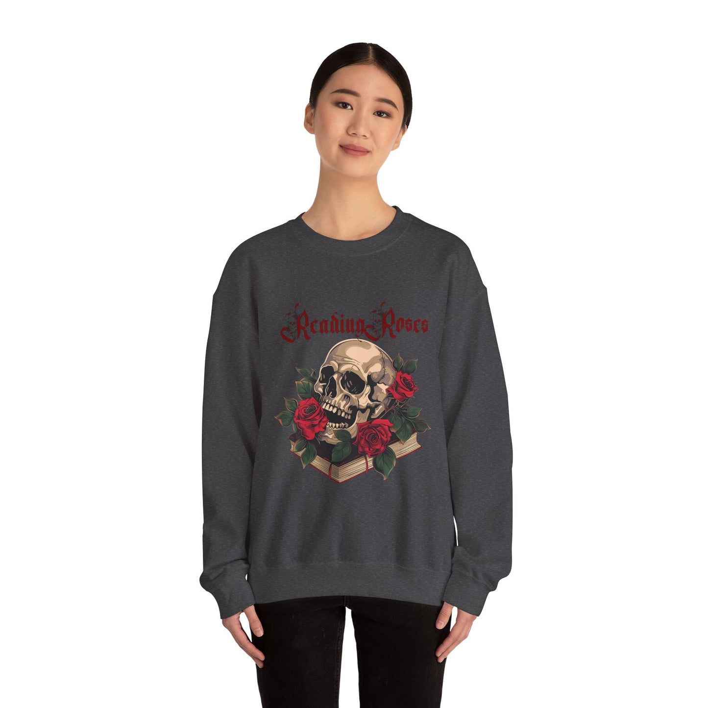 Reading Roses Crewneck Sweatshirt RdLtr