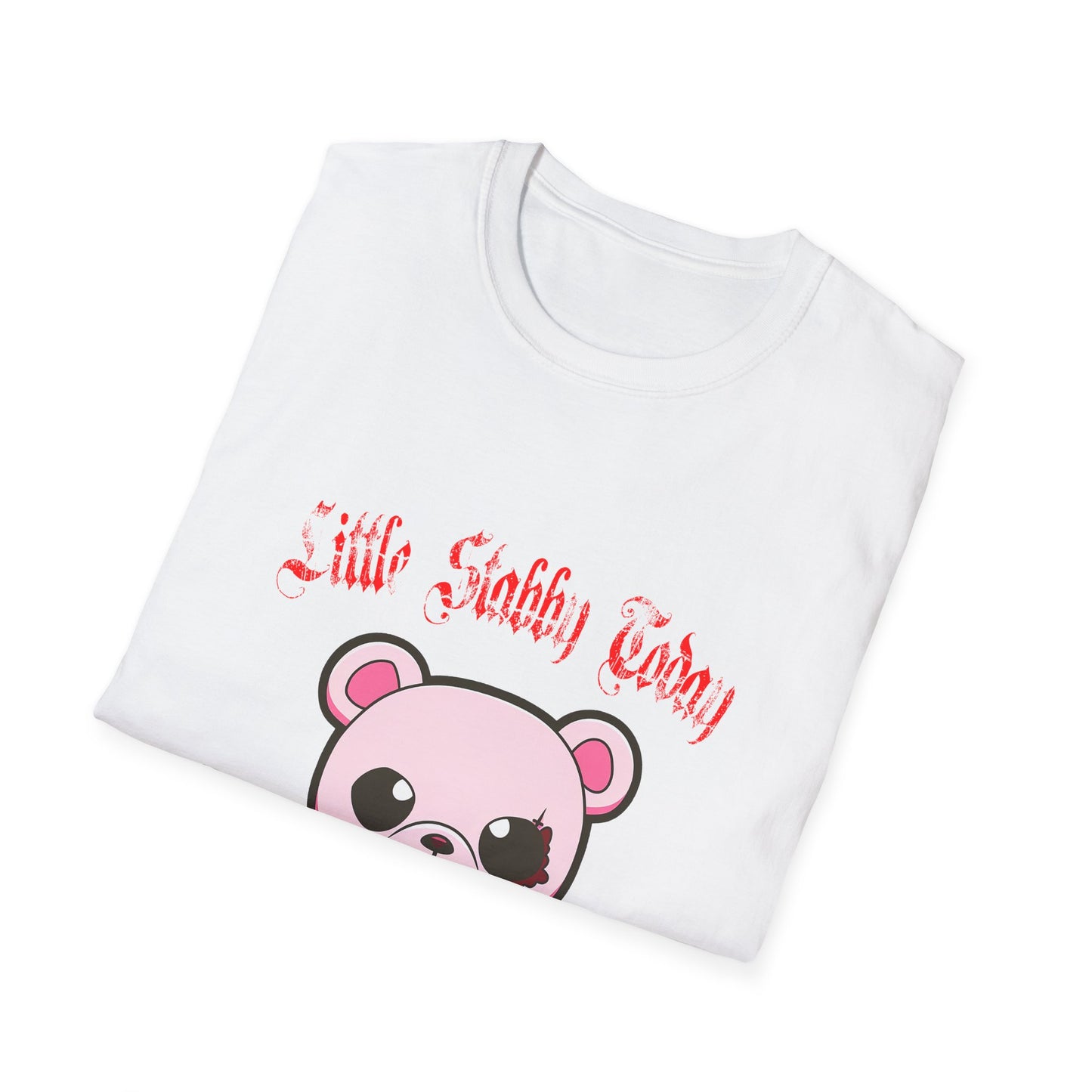 Little Stabby Today Cute Bear Graphic T-Shirt