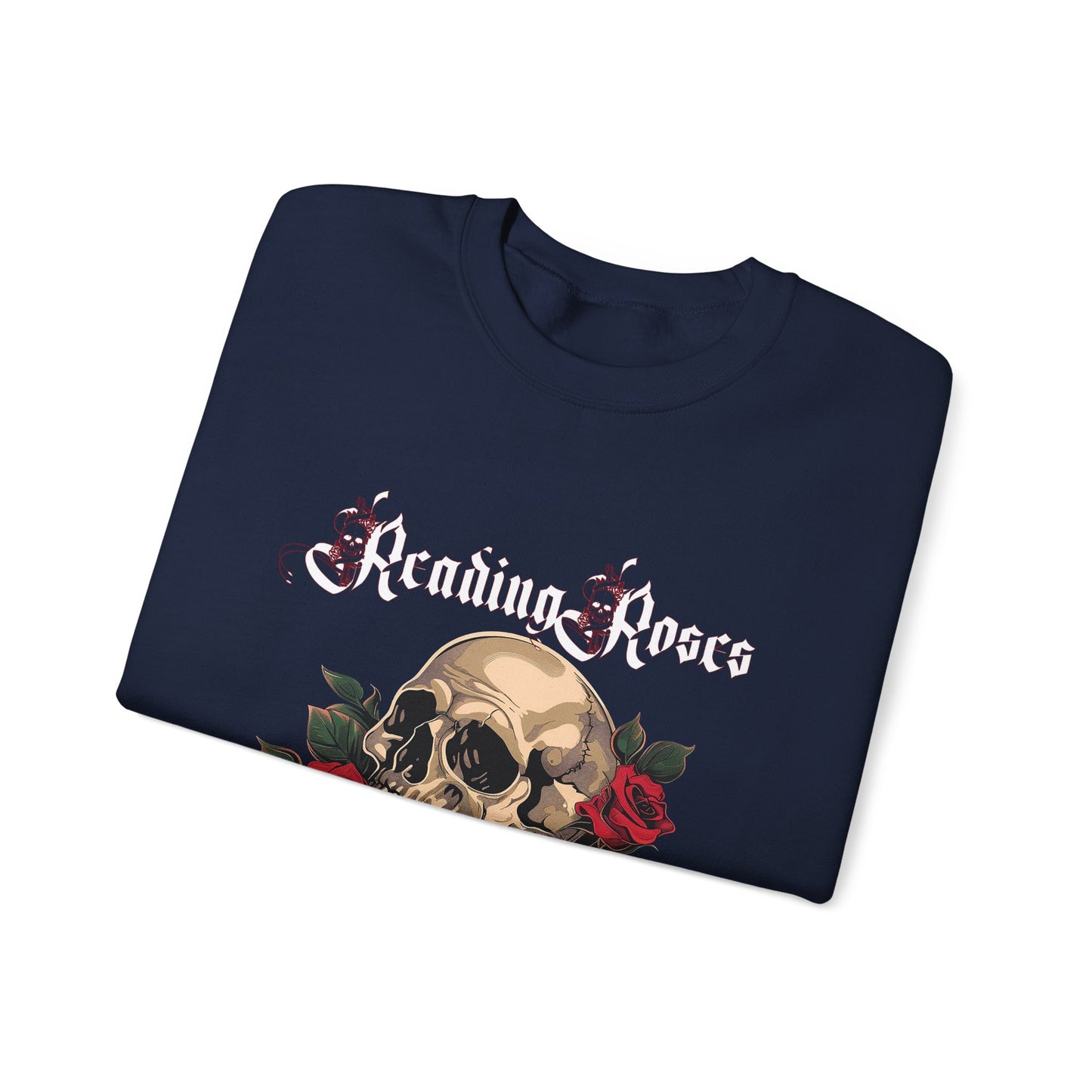 Reading Roses Crewneck Sweatshirt WtLtr