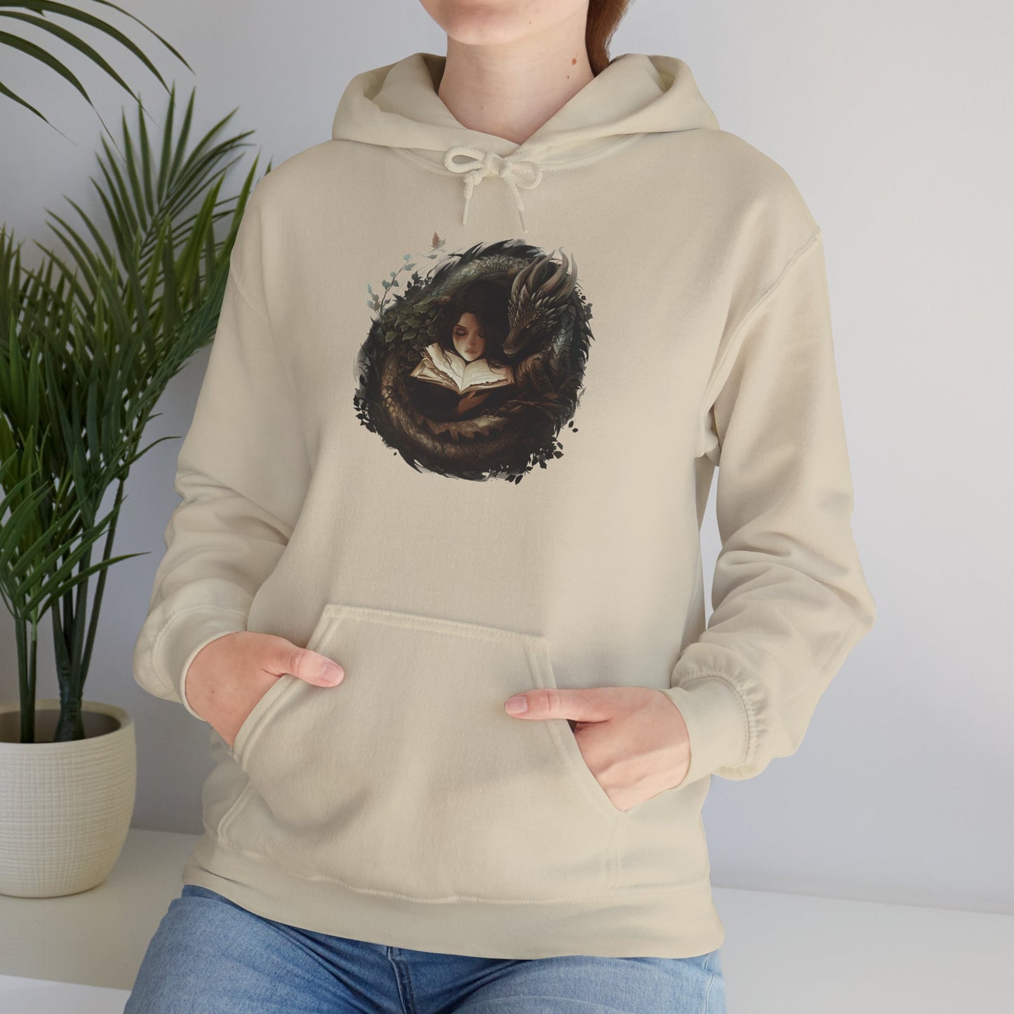 Creature Comforts Fantasy Dragon Hooded Sweatshirt