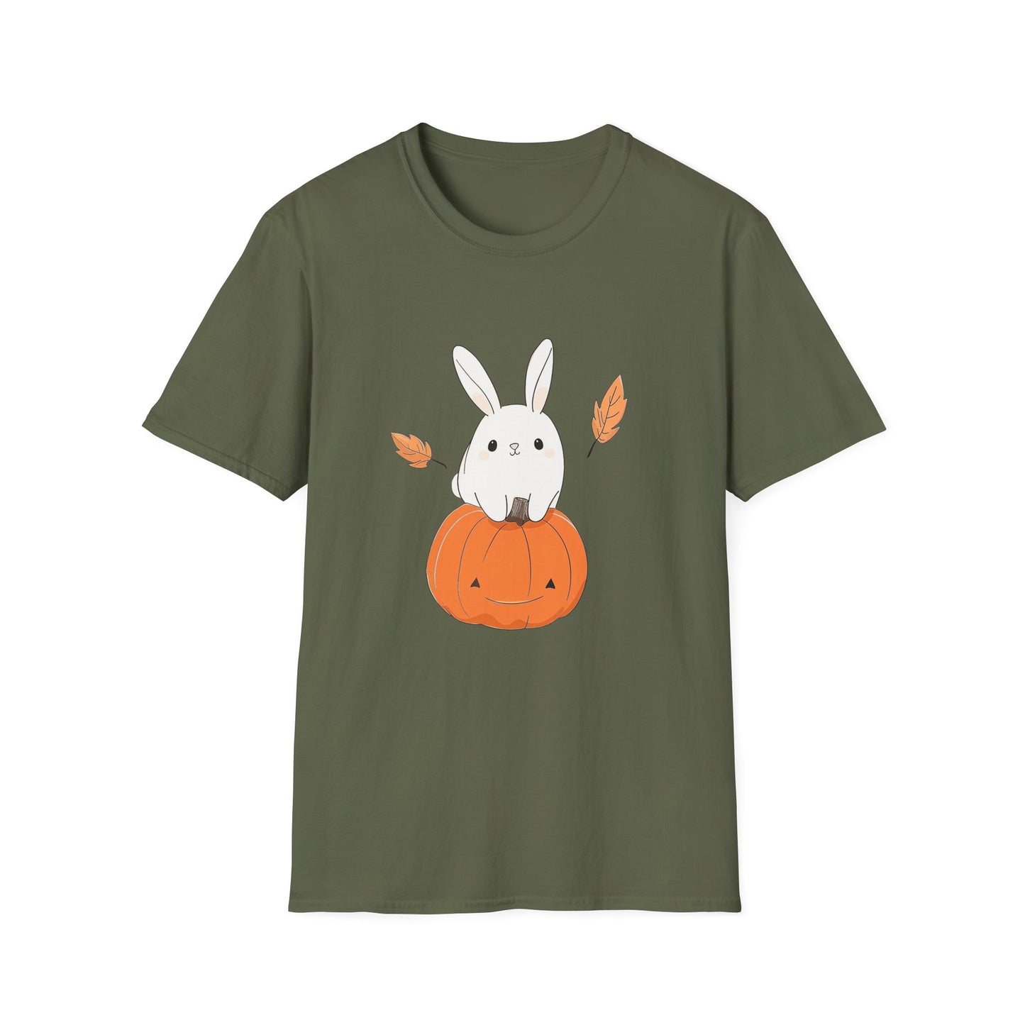 Cute Bunny Pumpkin Unisex T-Shirt