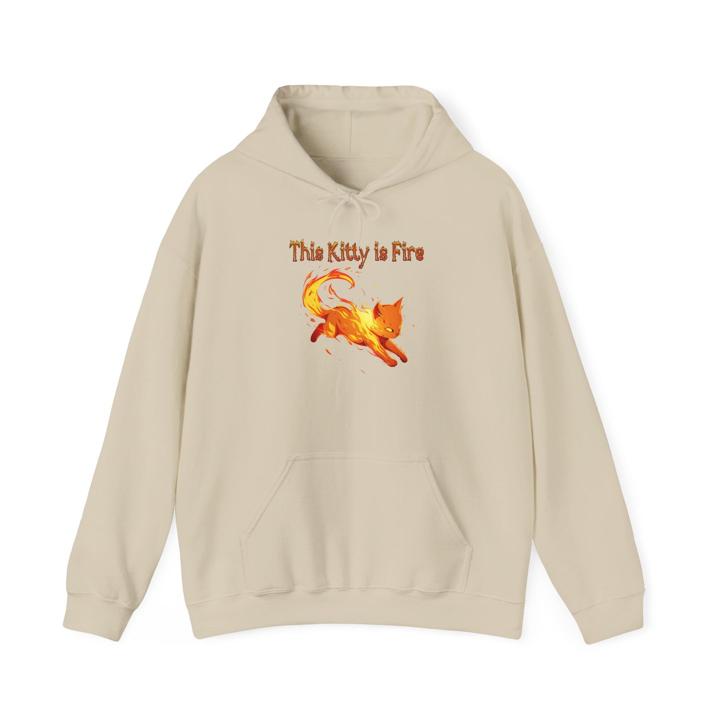 This Kitty is Fire Unisex Hoodie