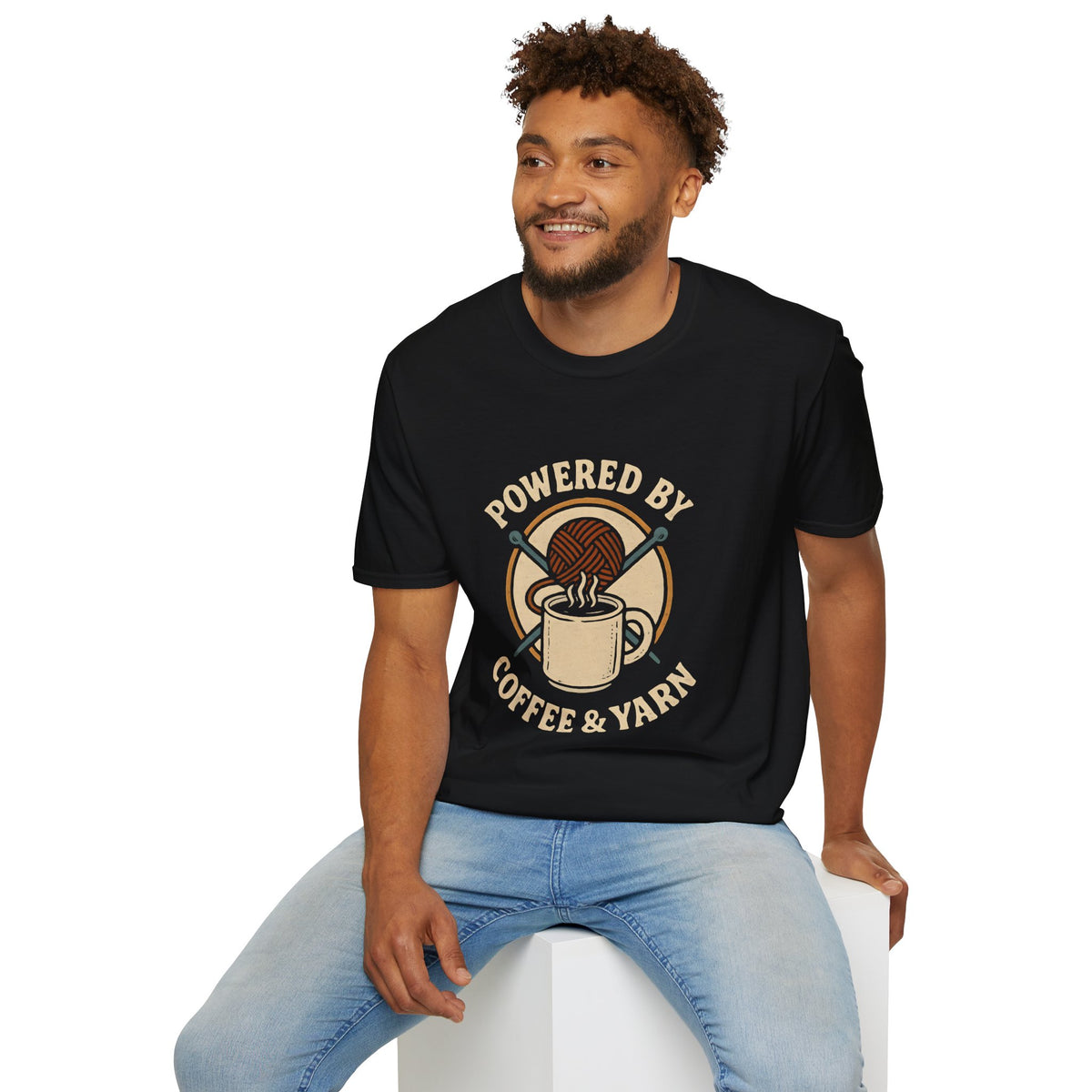 Powered by Coffee & Yarn T-Shirt