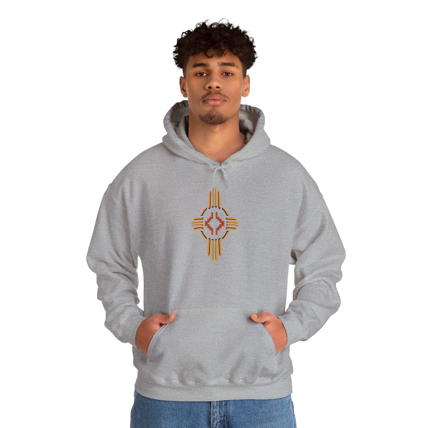New Mexico Zia Symbol Unisex Hoodie