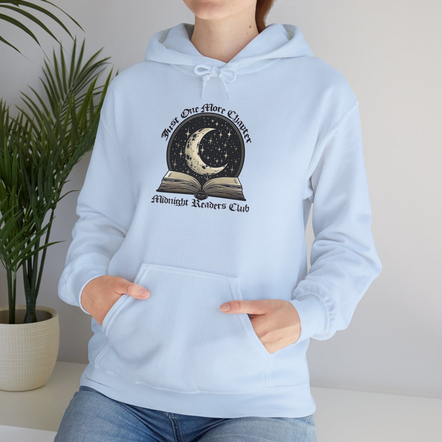 Just One More Chapter - Midnight Readers Club Hoodie for Book Lovers