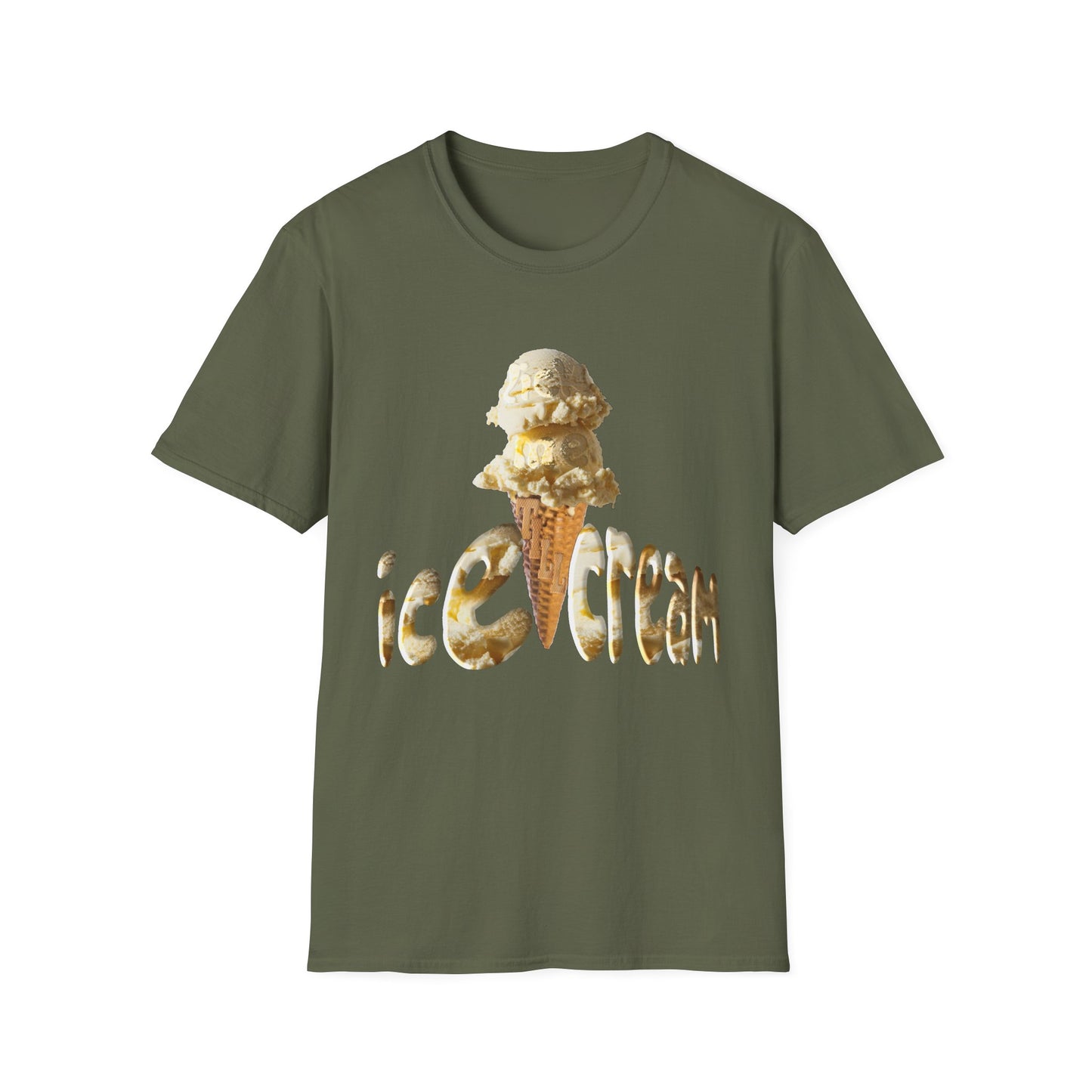 Lick Me Till Ice Cream Lover Unisex Softstyle T-Shirt