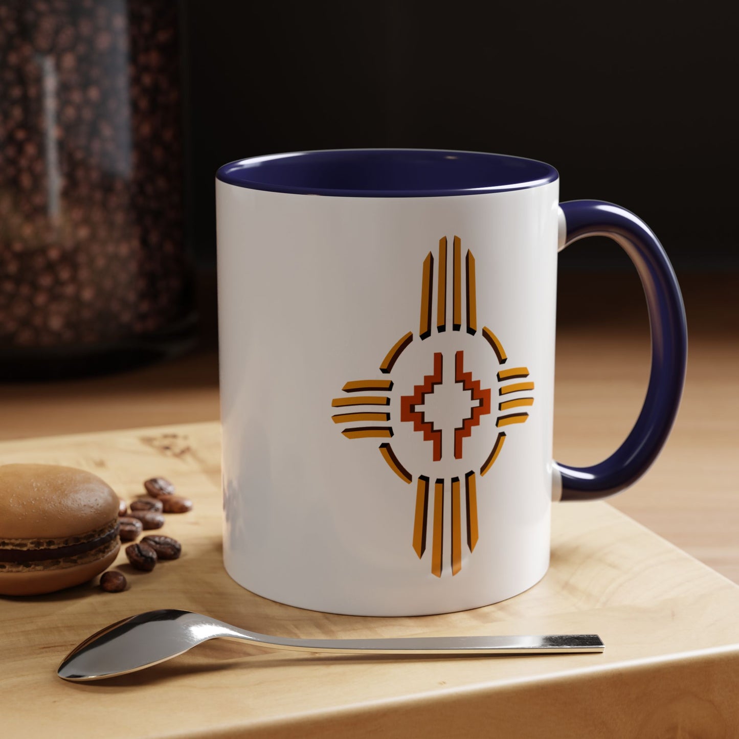 Southwest Zia-Inspired Accent Coffee Mug - 11oz
