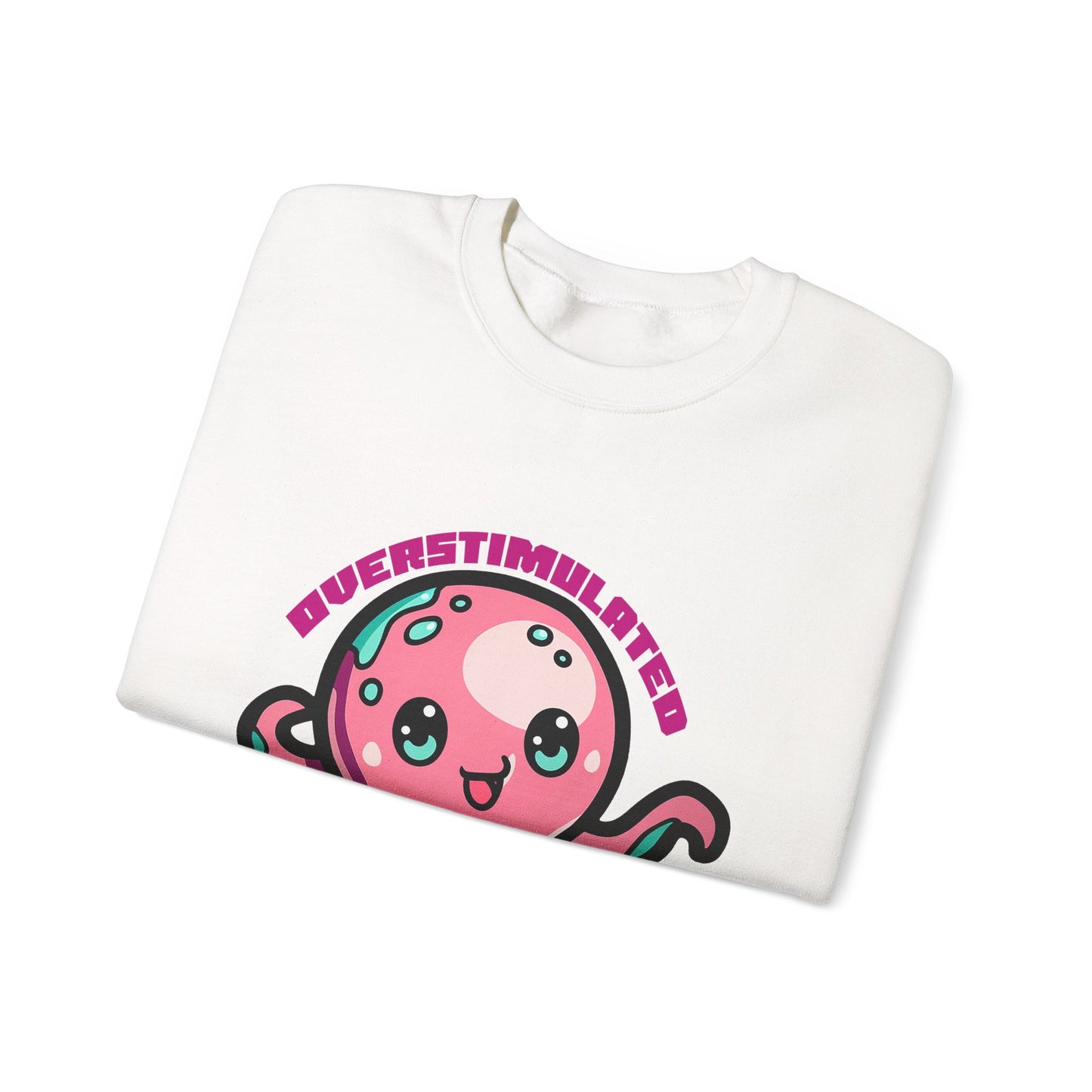 Overstimulated Octopus Graphic Sweatshirt