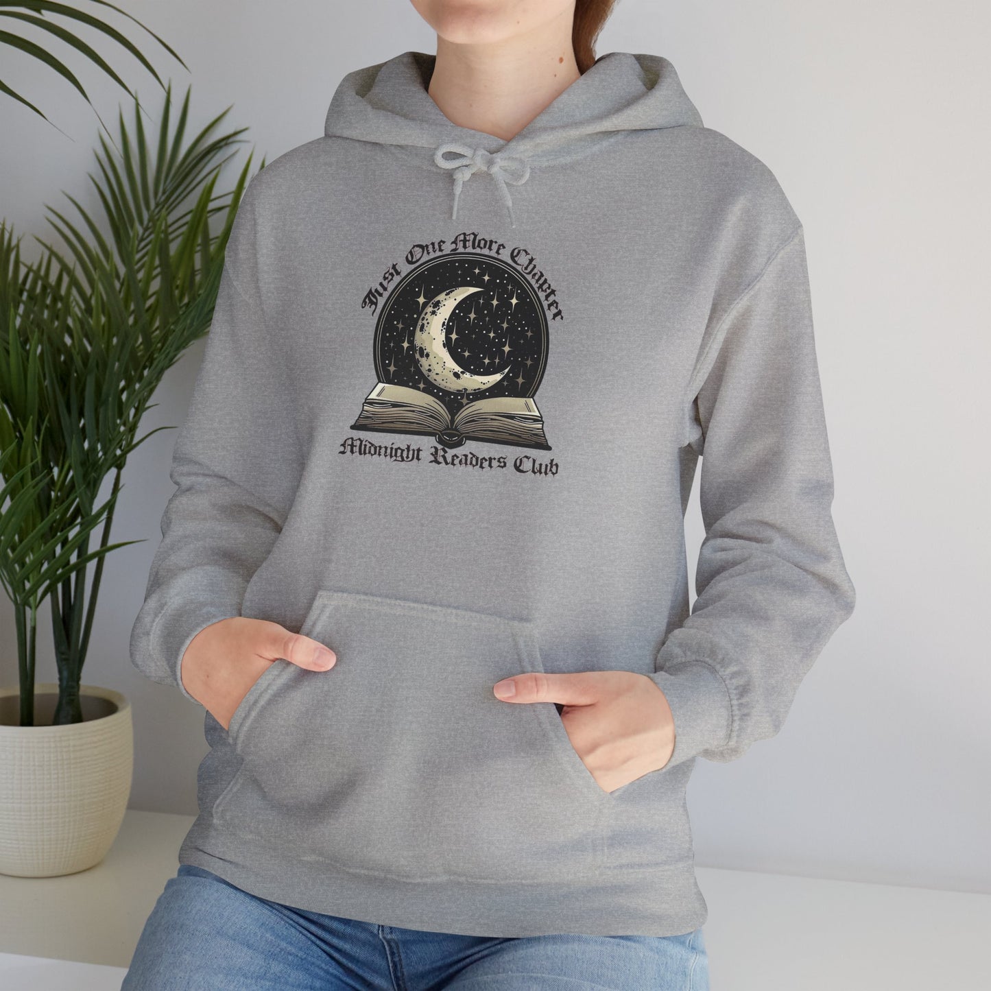 Just One More Chapter - Midnight Readers Club Hoodie for Book Lovers