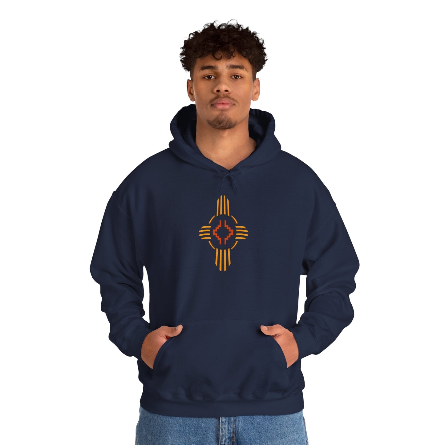 New Mexico Zia Symbol Unisex Hoodie