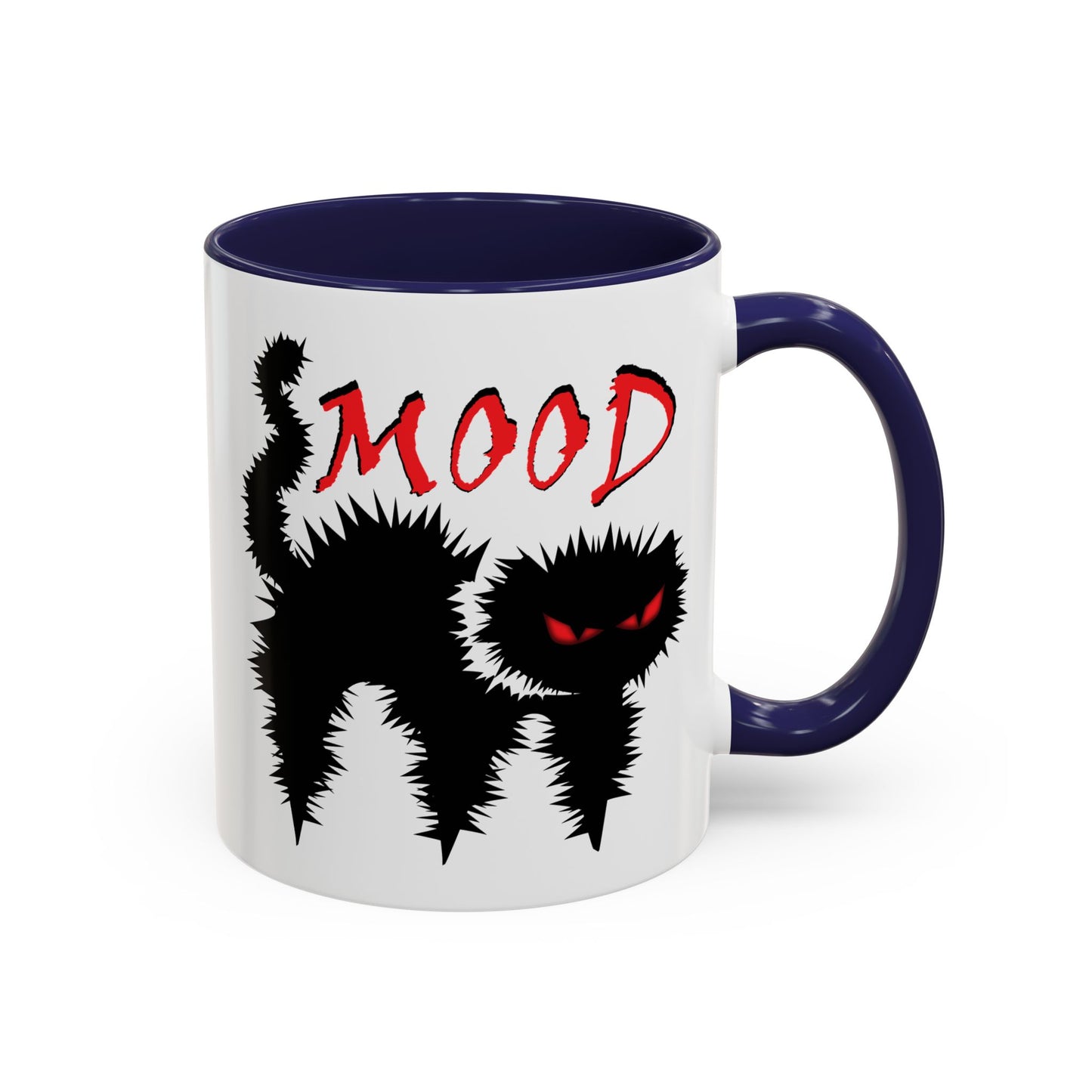 Mood Cat Coffee Mug - 11 Accent Mug for Cat Lovers