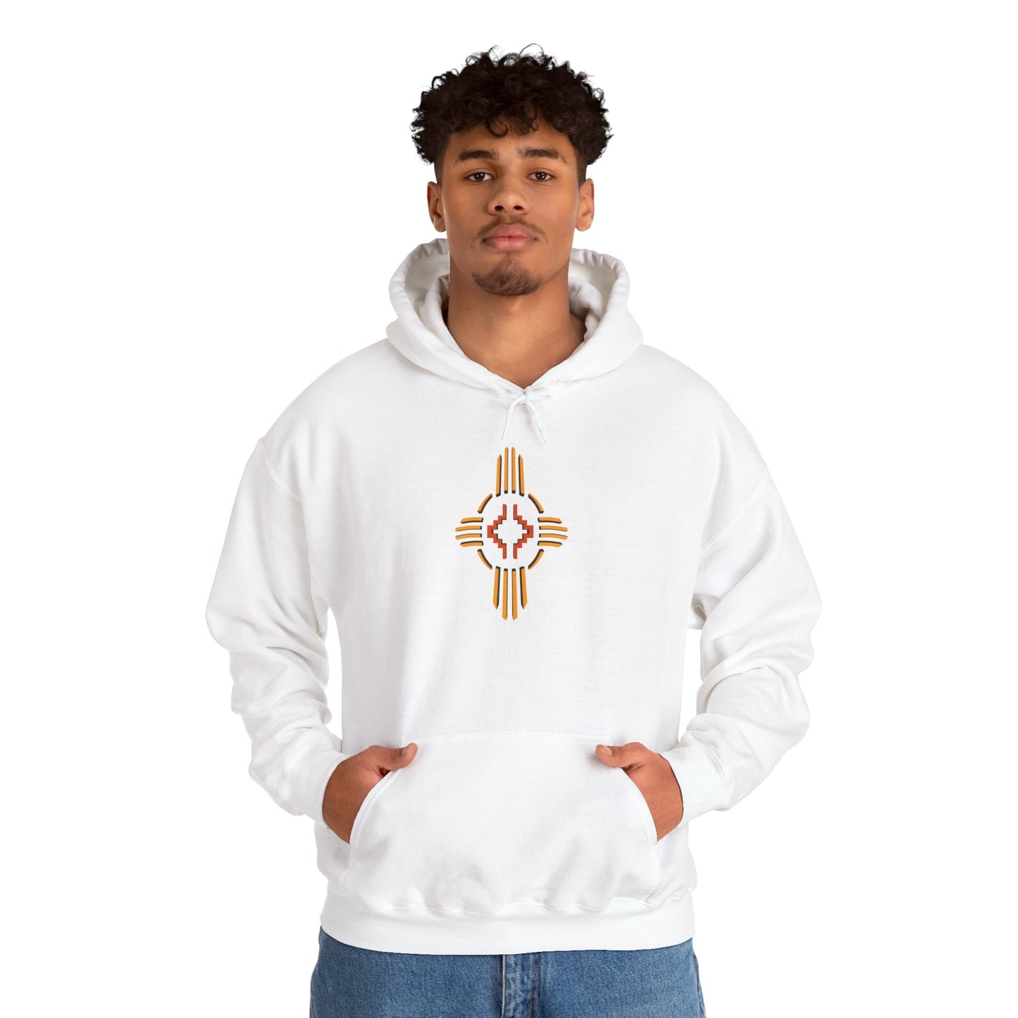 New Mexico Zia Symbol Unisex Hoodie