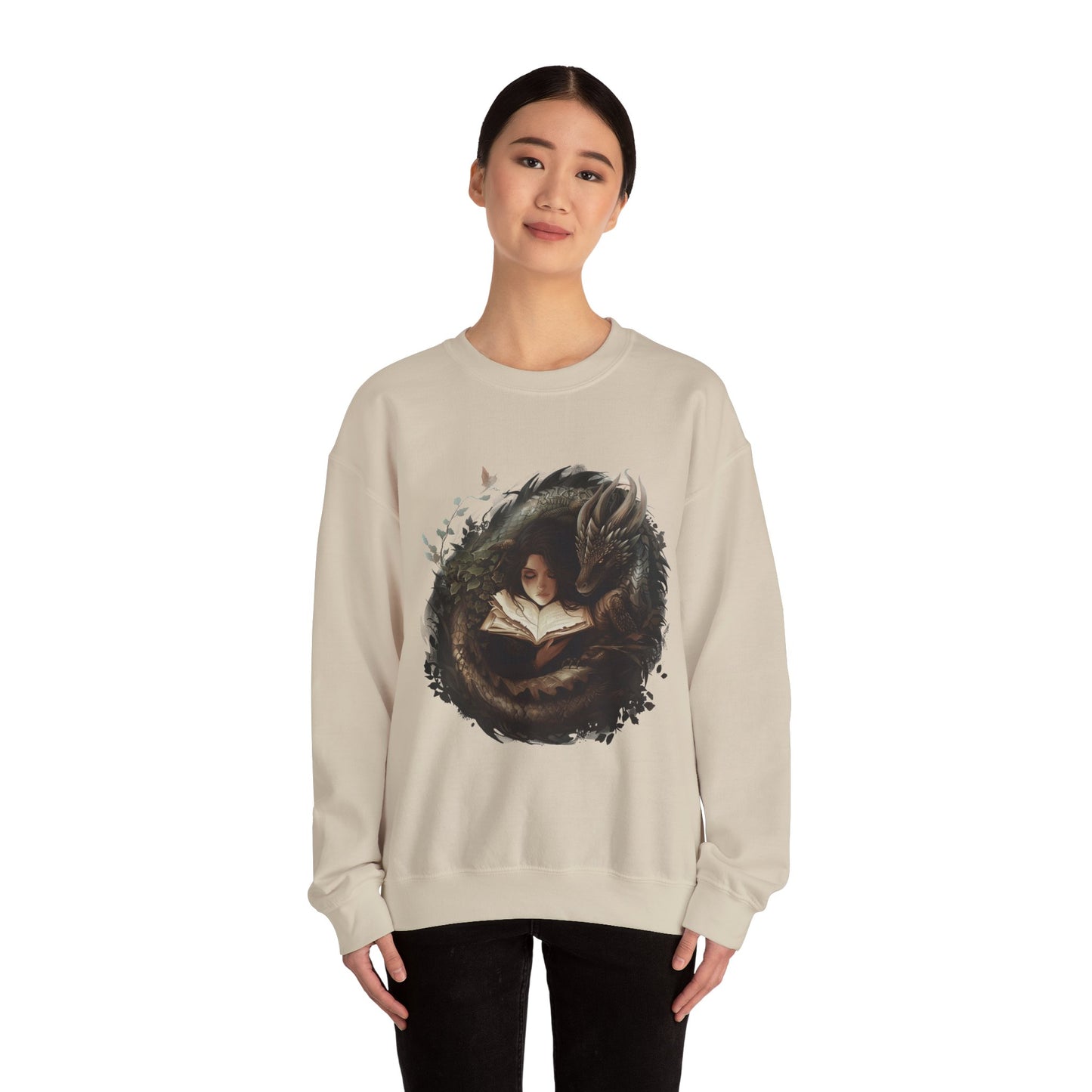 Creature Comforts Fantasy Dragon Crewneck Sweatshirt