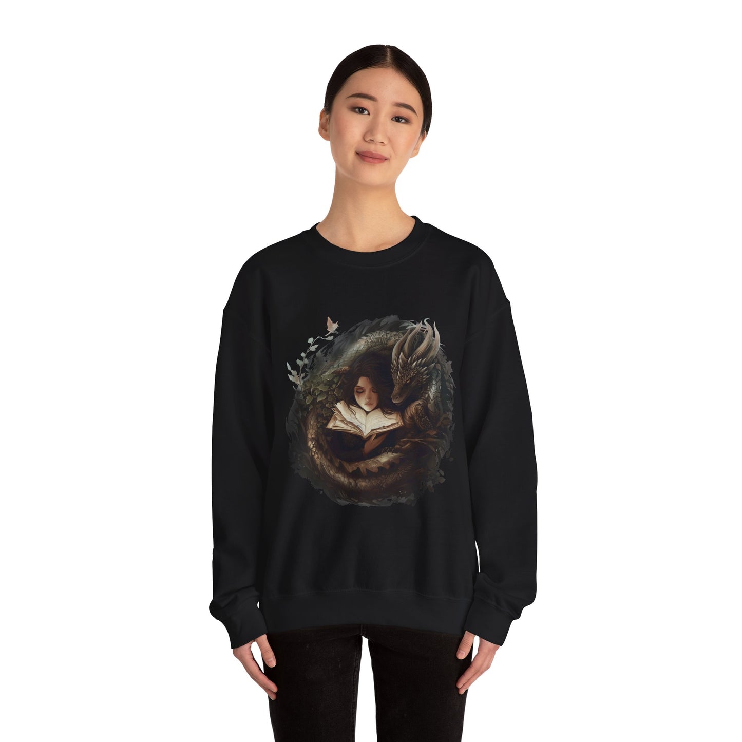 Creature Comforts Fantasy Dragon Crewneck Sweatshirt