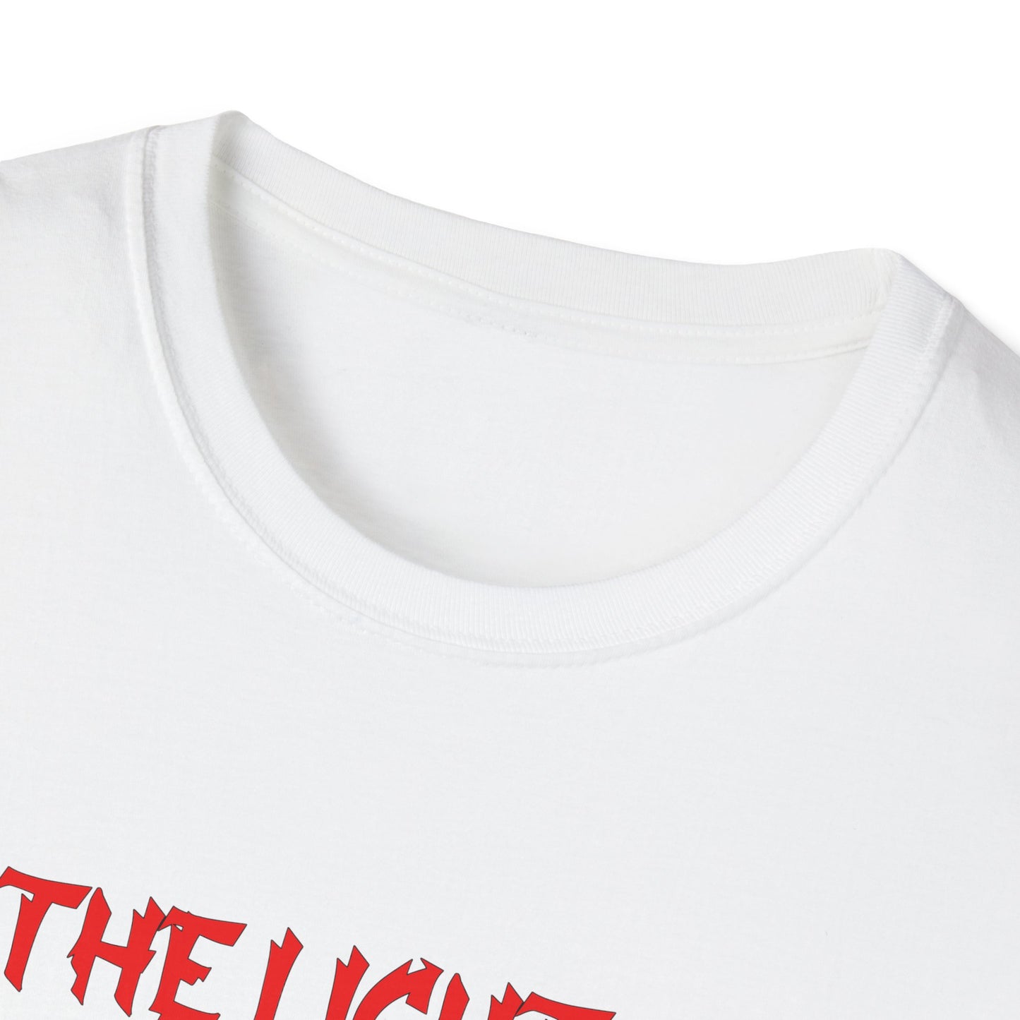 T-Shirt with 'Be the Light You Wish to See in the World' Design
