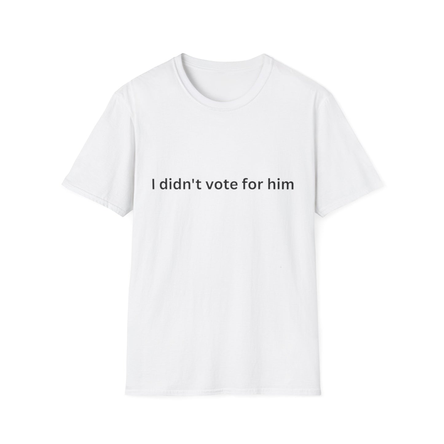 I didn't vote for him T-Shirt (f)