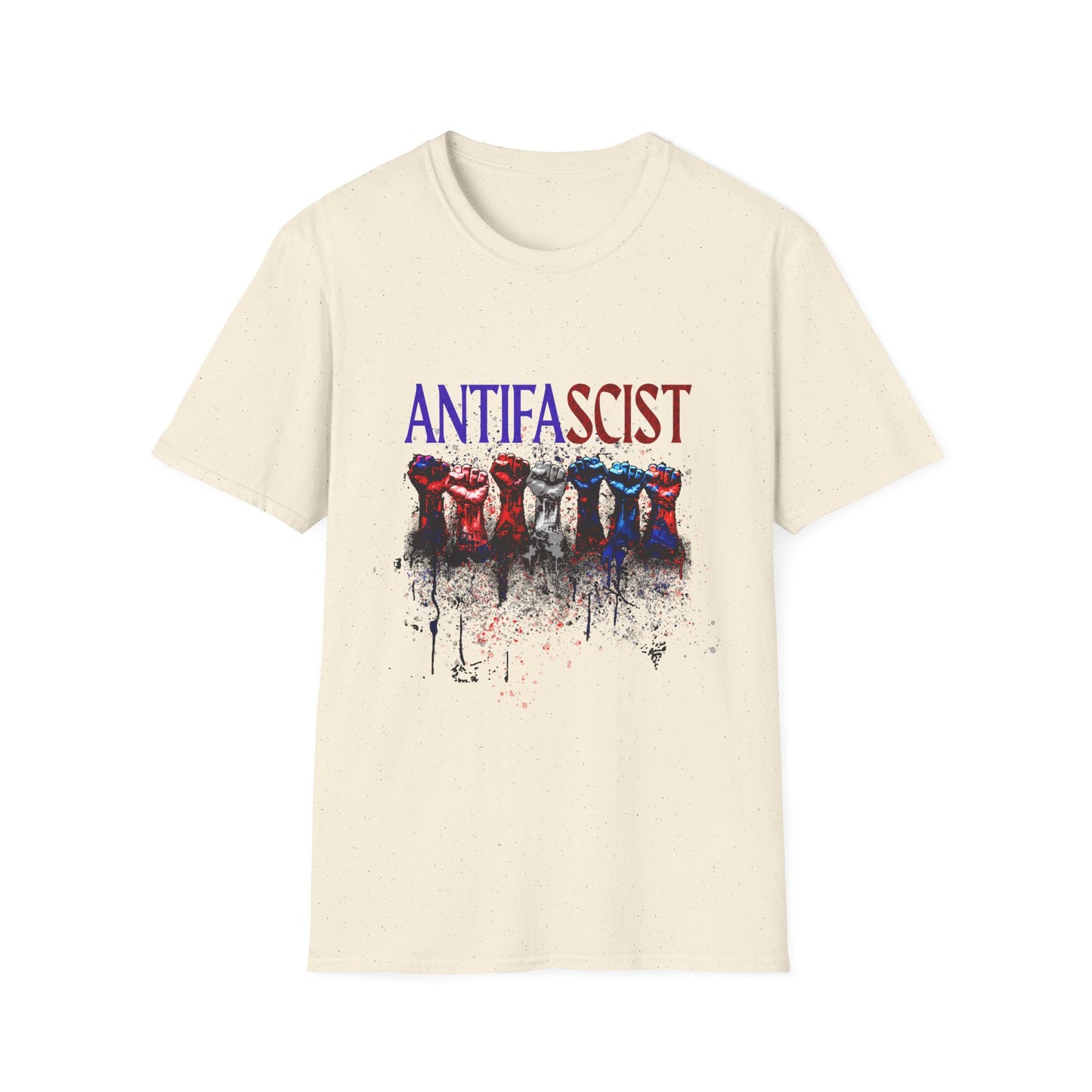 Antifascist Unisex Softstyle T-Shirt Activism Wear