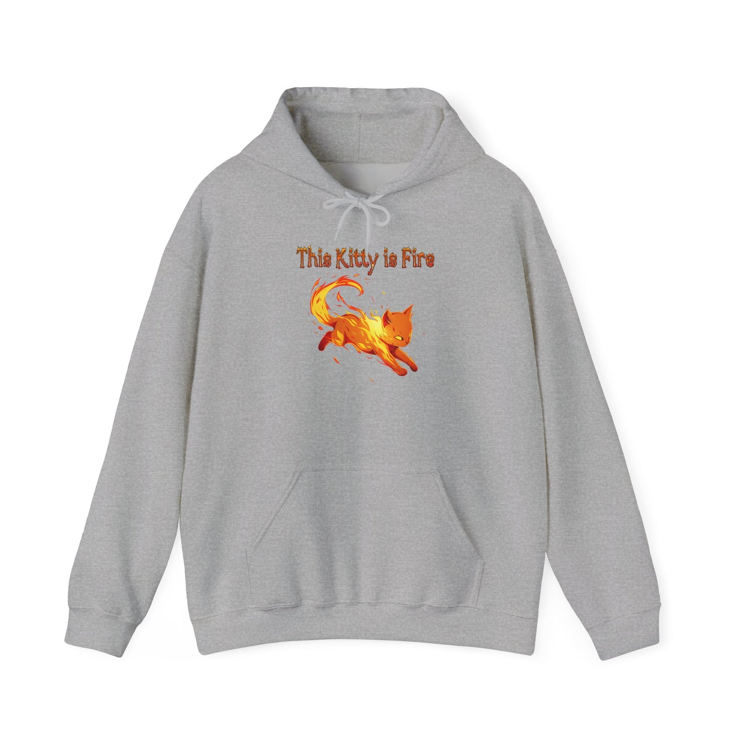 This Kitty is Fire Unisex Hoodie