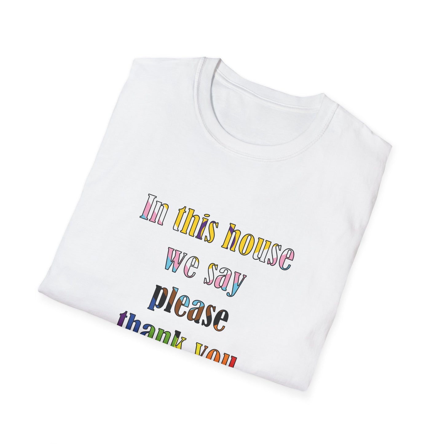 Text House Rules T-Shirt