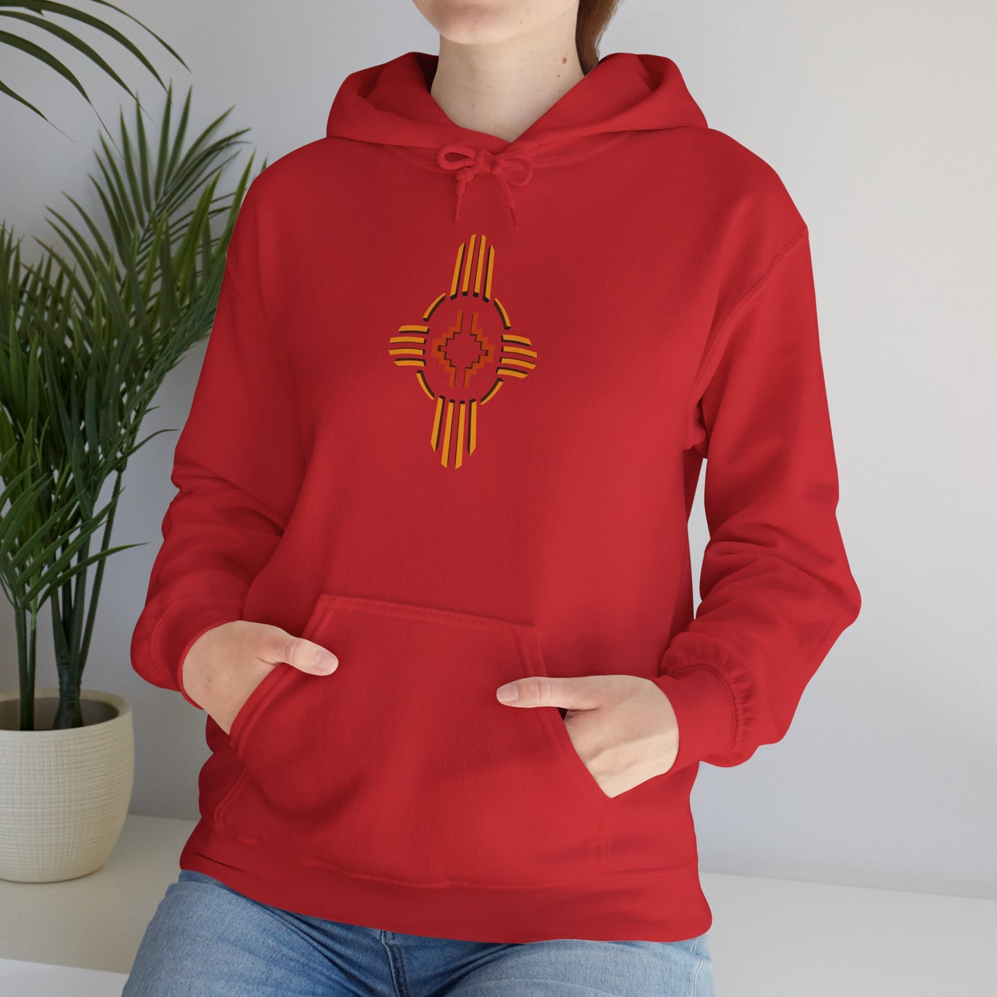 New Mexico Zia Symbol Unisex Hoodie