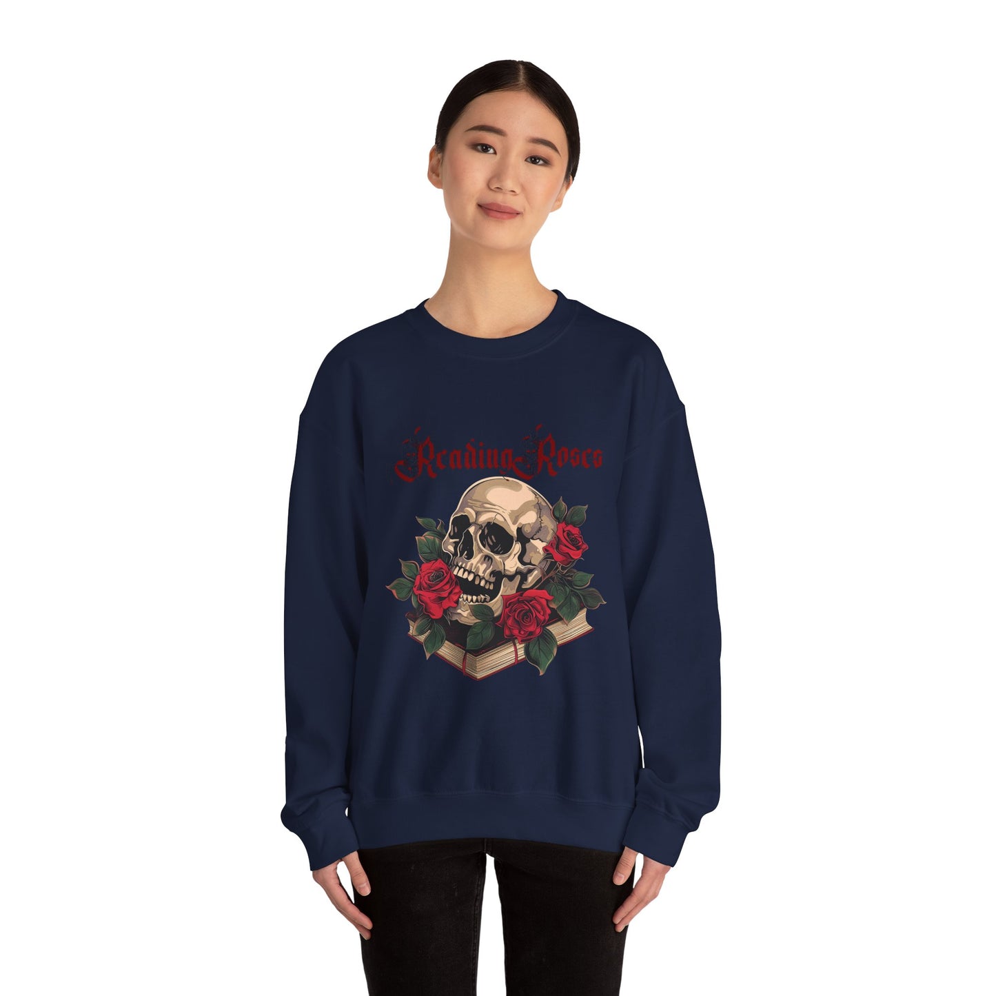 Reading Roses Crewneck Sweatshirt RdLtr