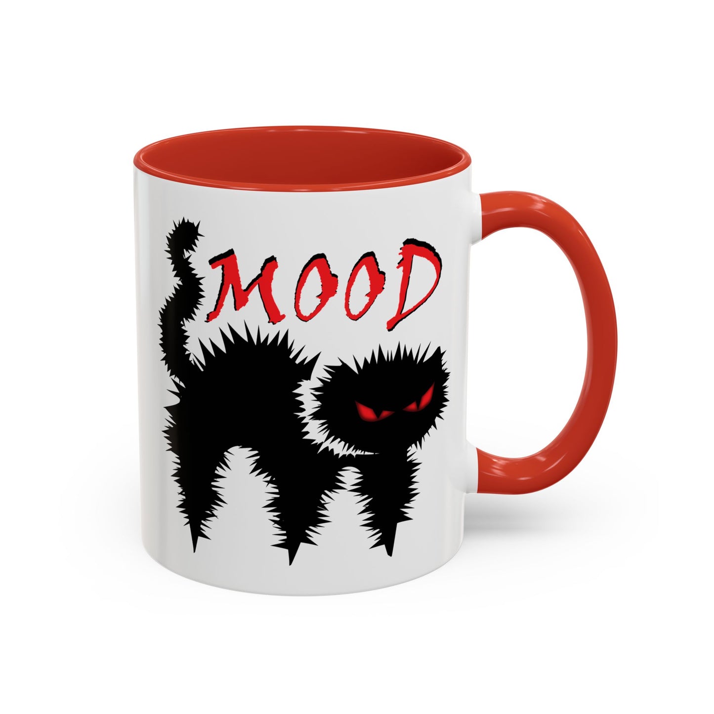 Mood Cat Coffee Mug - 11 Accent Mug for Cat Lovers