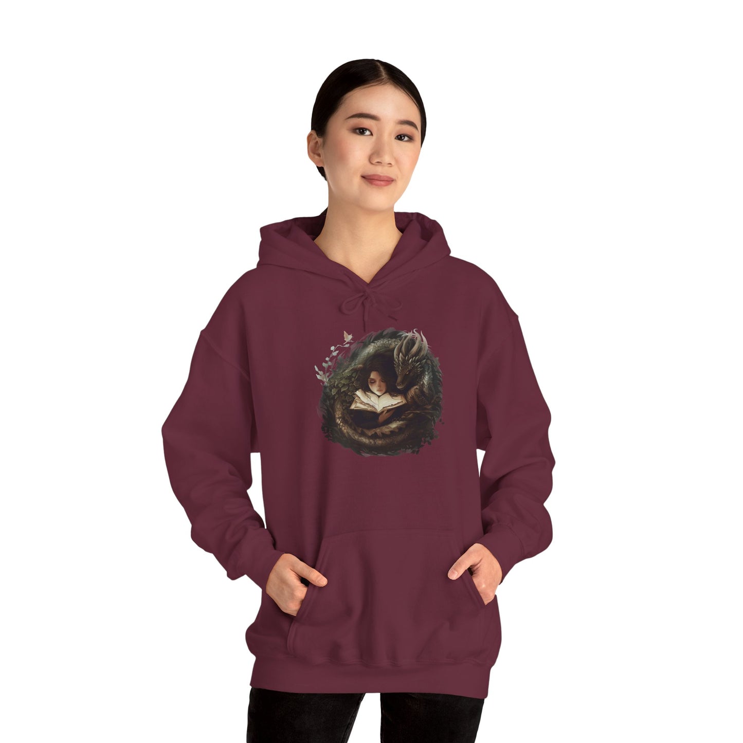 Creature Comforts Fantasy Dragon Hooded Sweatshirt