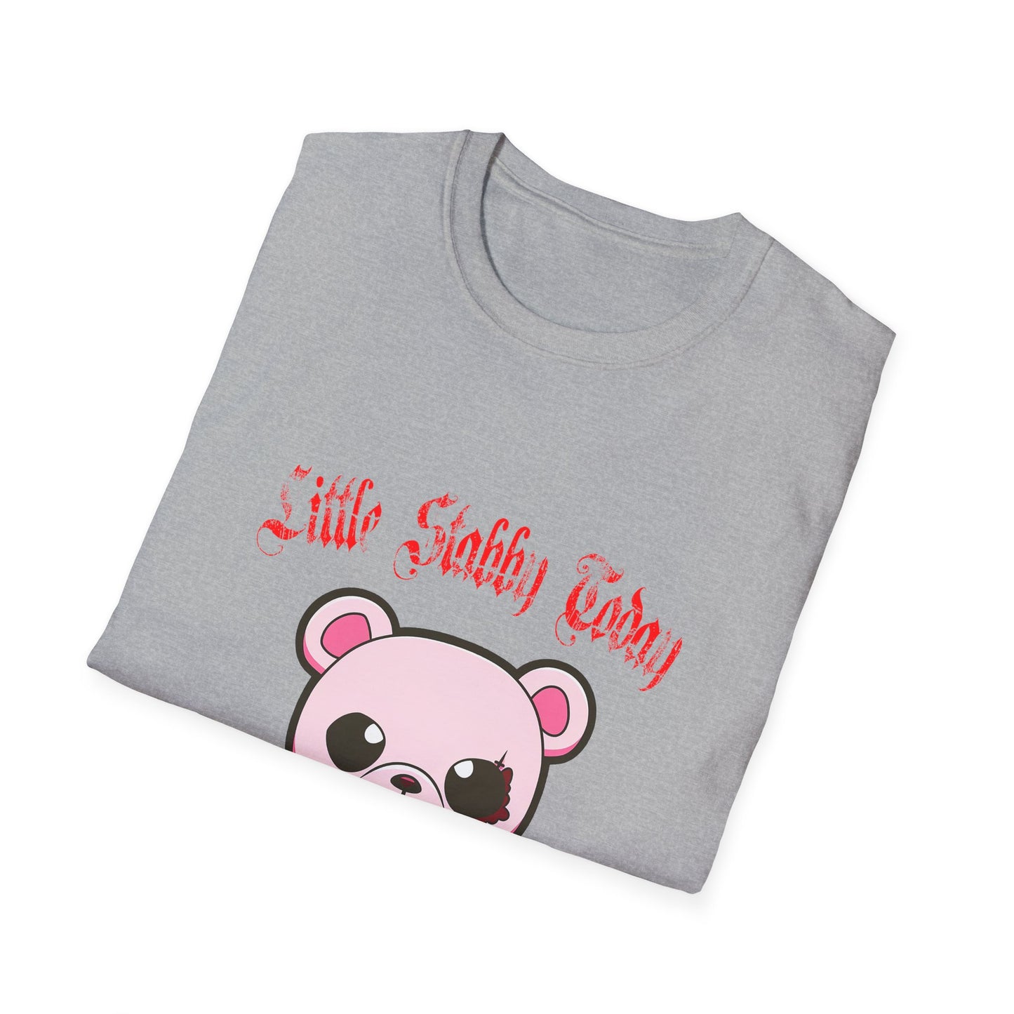 Little Stabby Today Cute Bear Graphic T-Shirt
