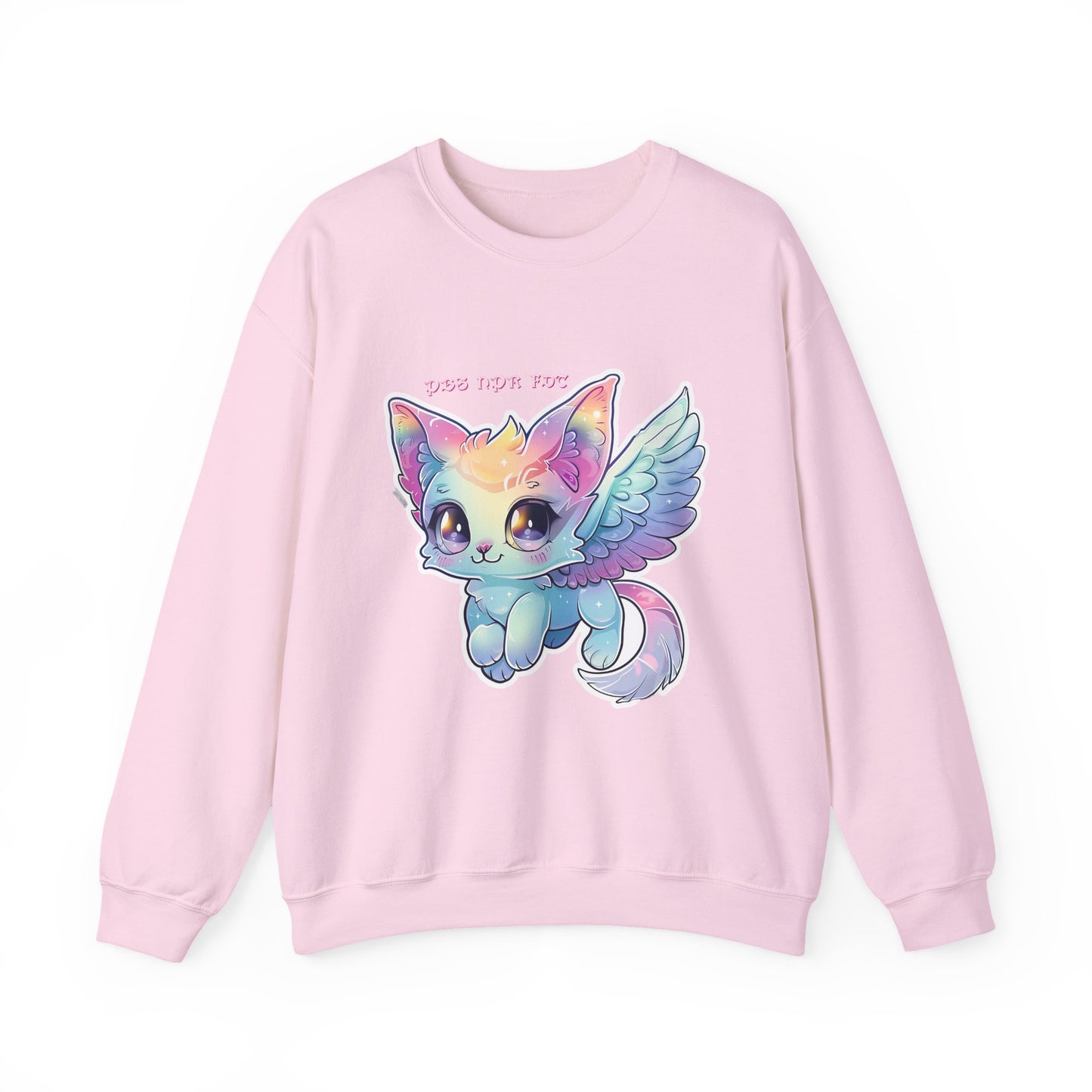 PBS NPR FDT Fantasy Cat Crewneck Sweatshirt