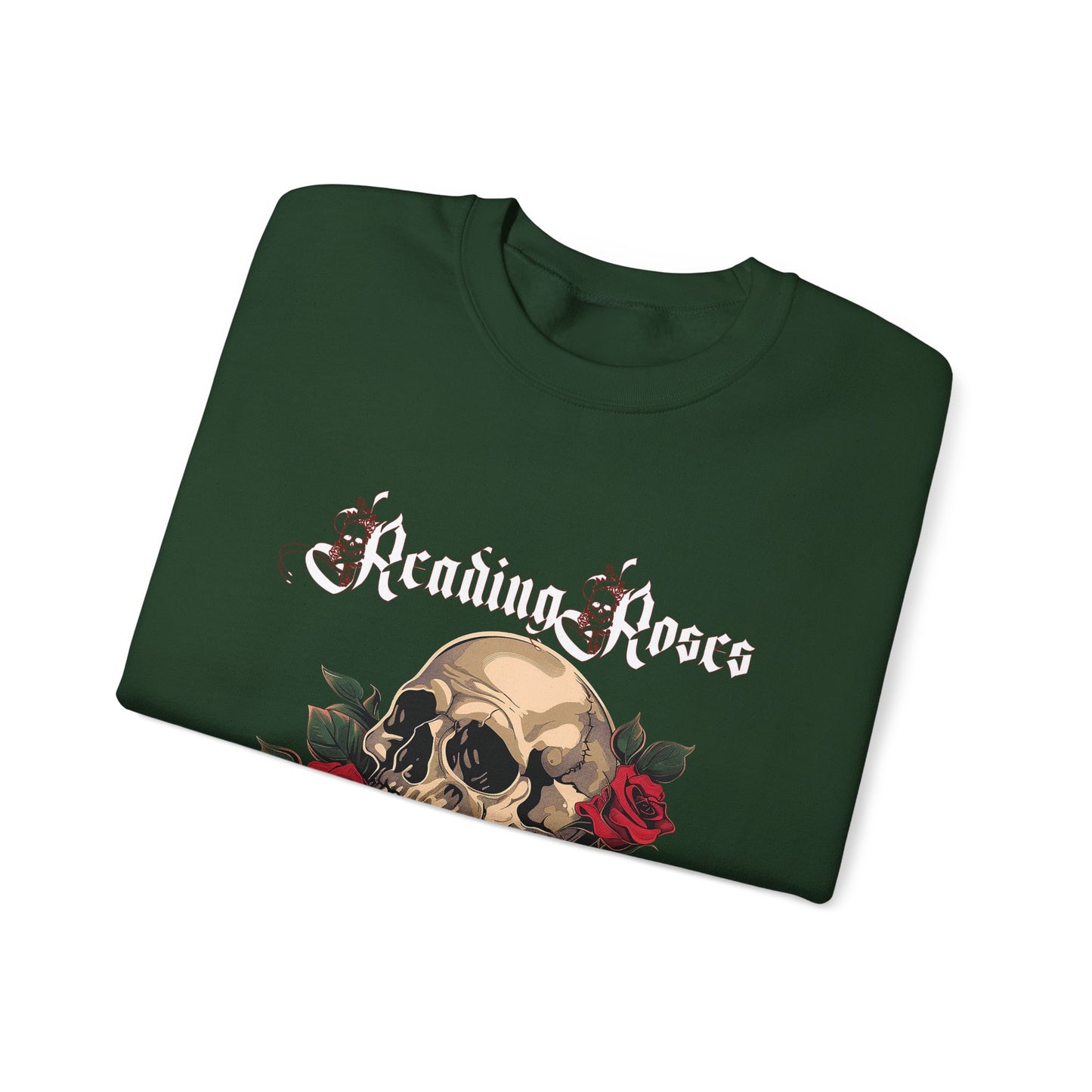 Reading Roses Crewneck Sweatshirt WtLtr
