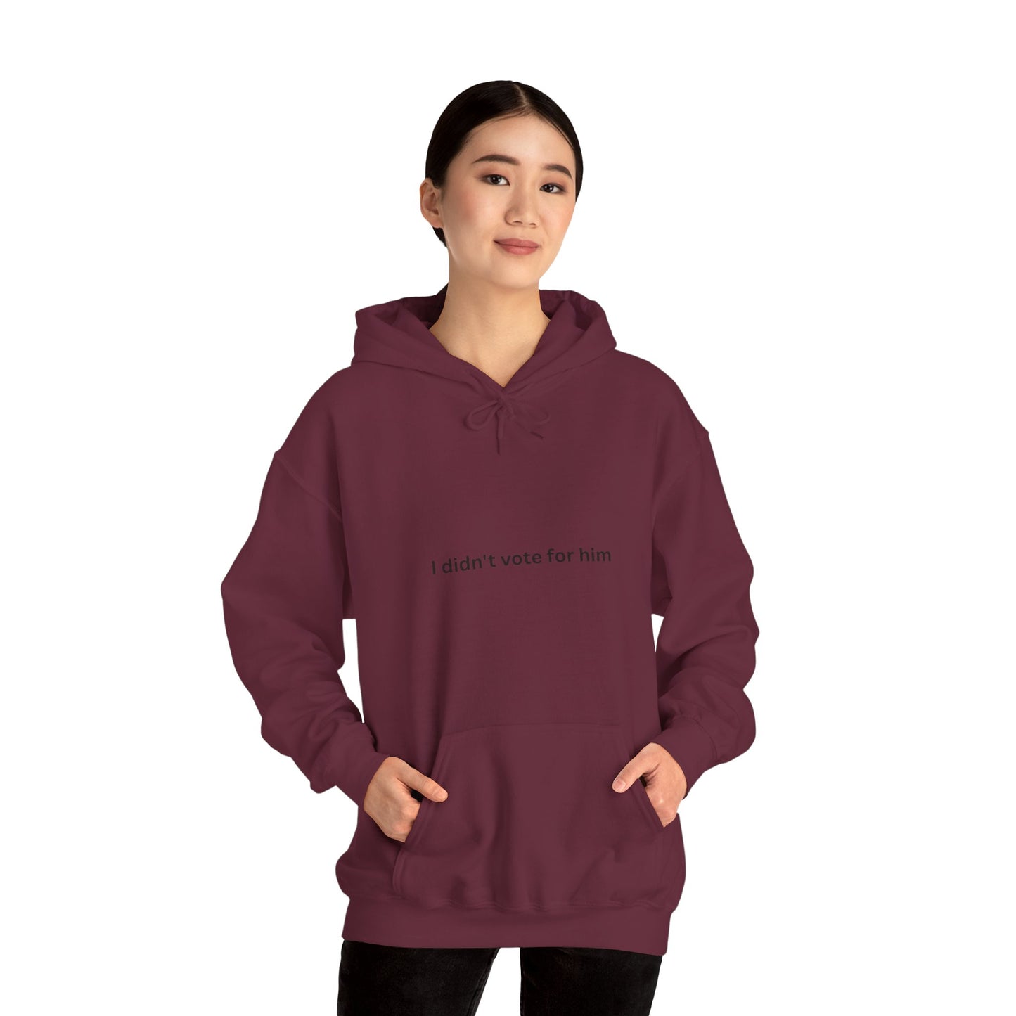I Didn't Vote for Him Unisex Heavy Blend™ Hooded Sweatshirt
