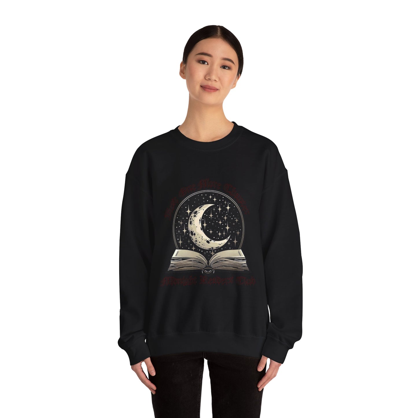 Just One More Chapter - Midnight Readers Club Sweatshirt for Book Lovers