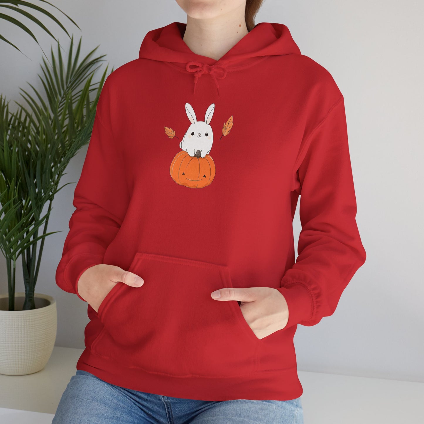 Cute Bunny Pumpkin Hoodie