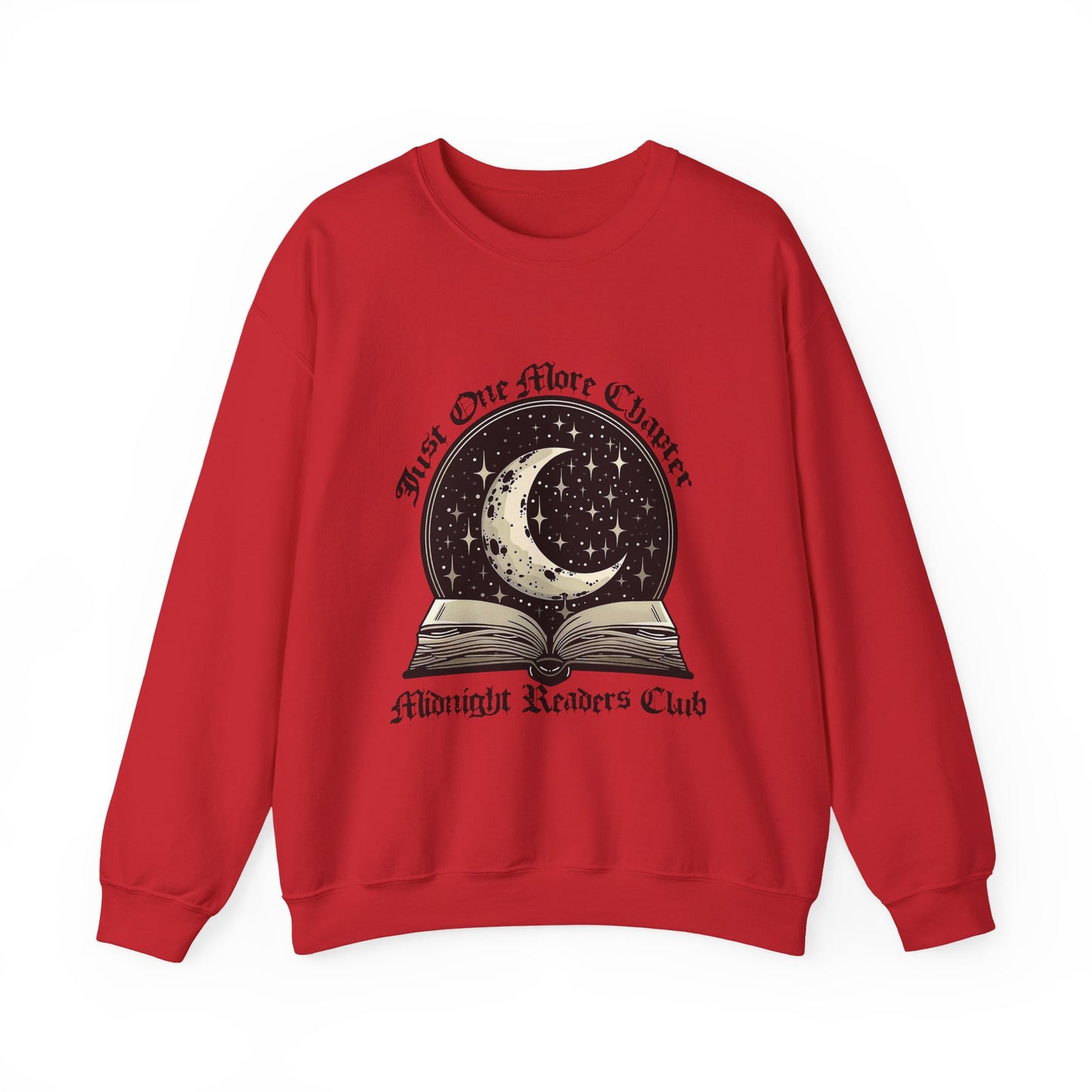 Just One More Chapter - Midnight Readers Club Sweatshirt for Book Lovers