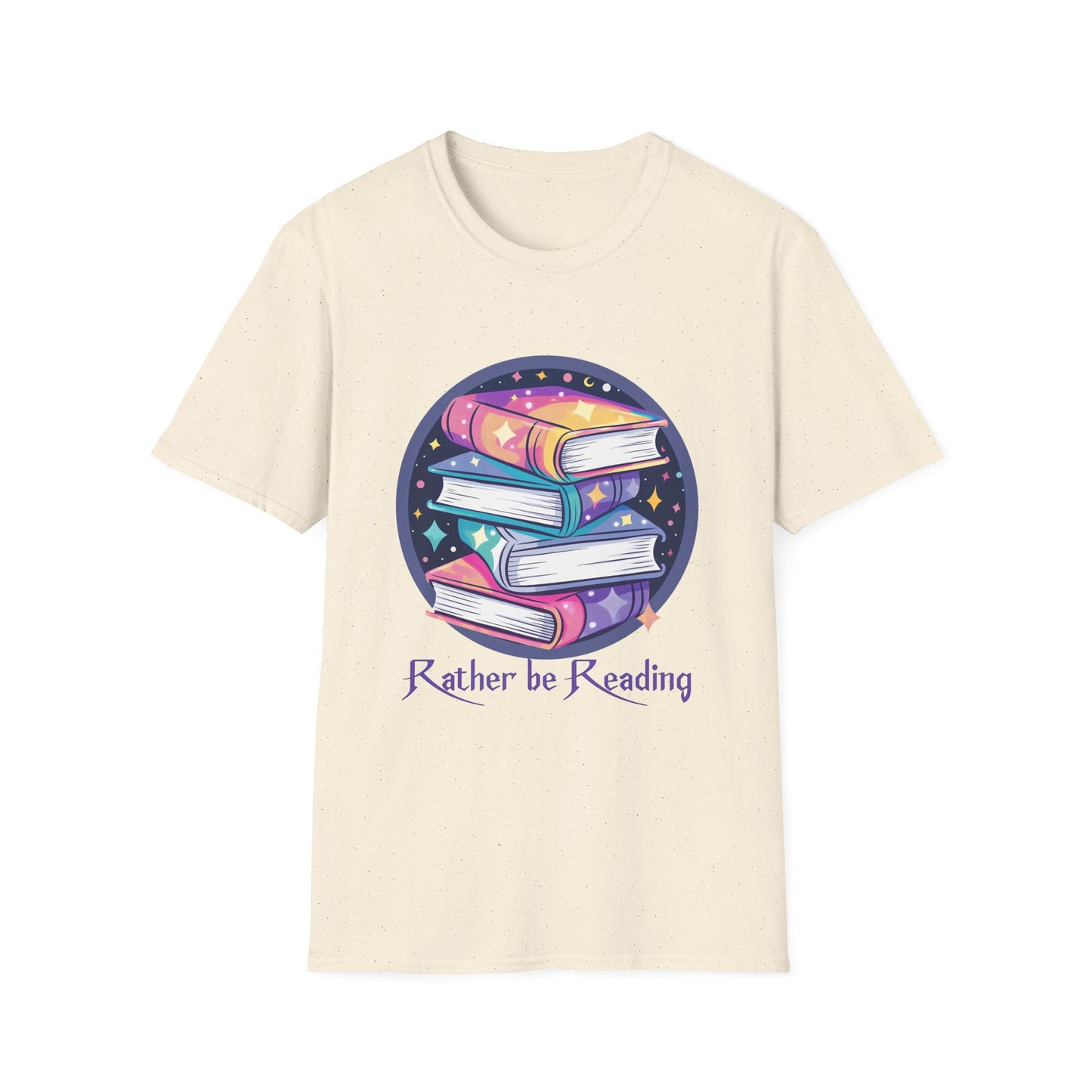 Rather Be Reading Unisex Softstyle T-Shirt
