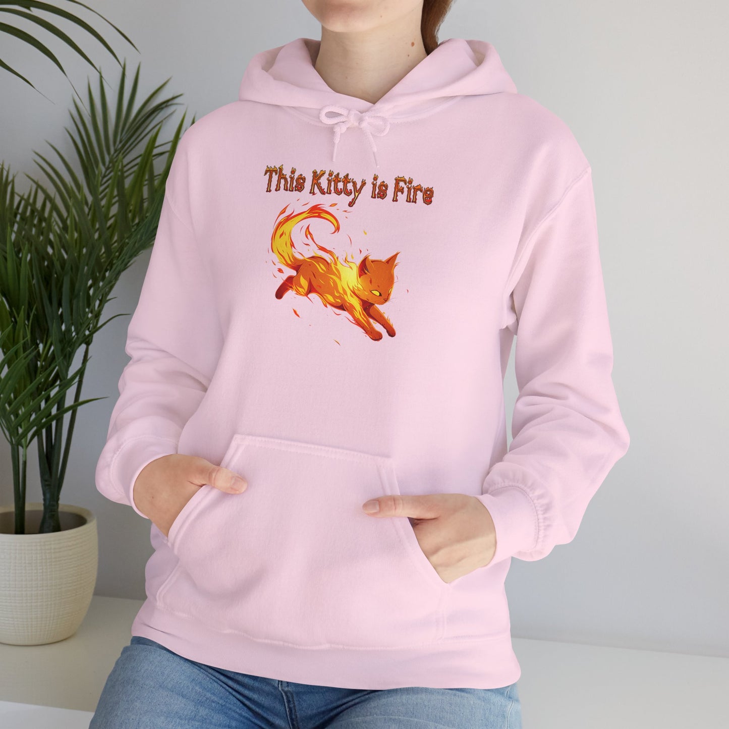 This Kitty is Fire Unisex Hoodie