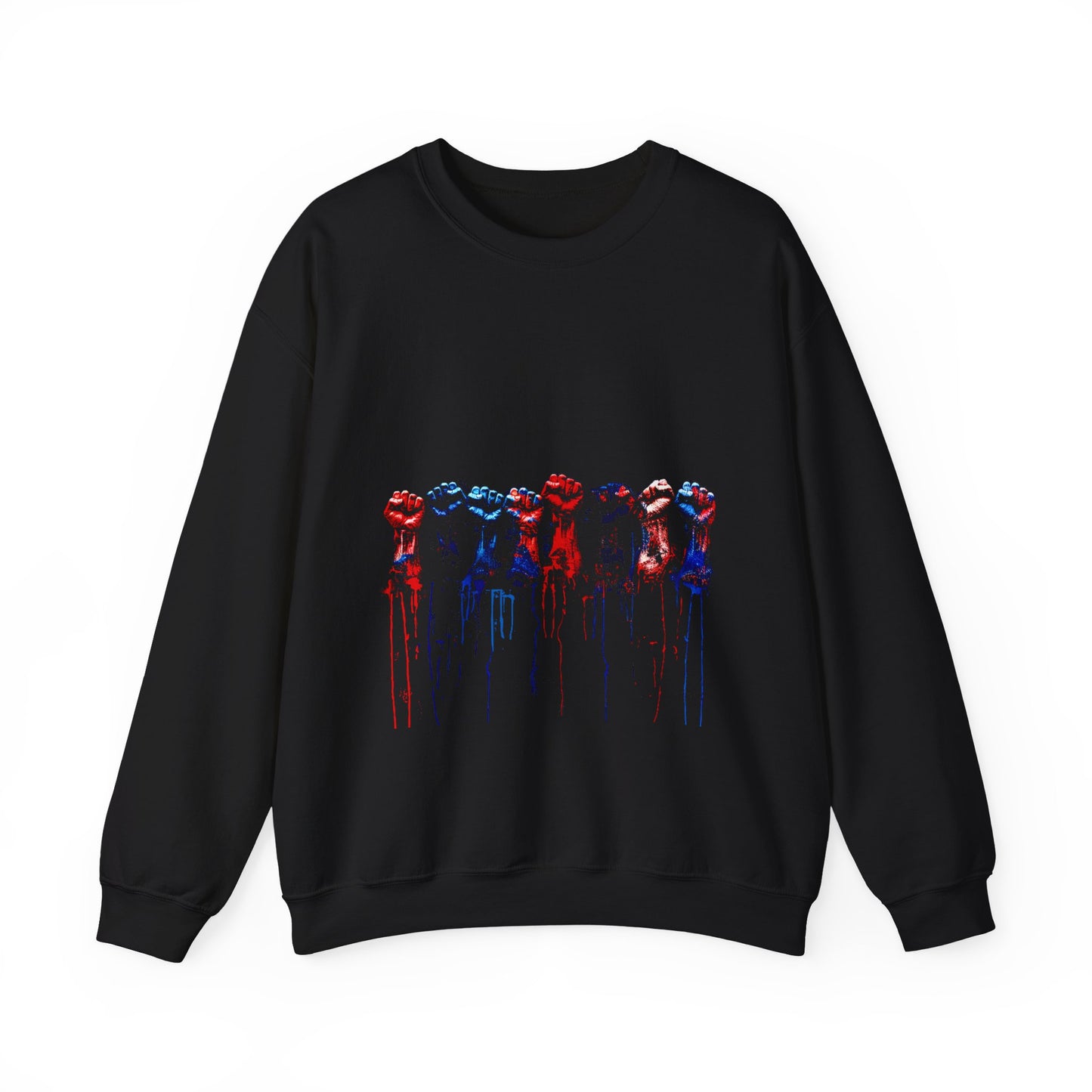 Resist Fist Graphic Crewneck Sweatshirt
