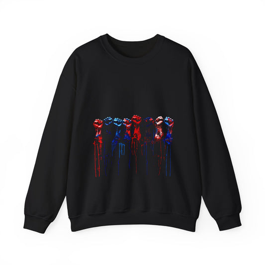 Resist Fist Graphic Crewneck Sweatshirt