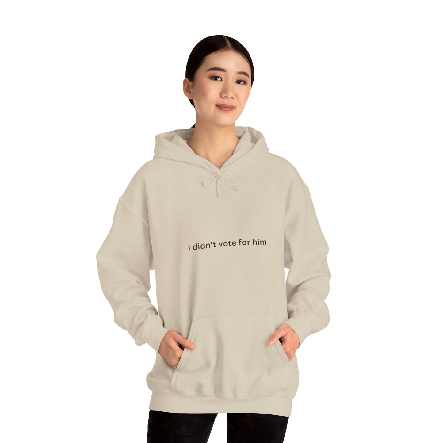 I Didn't Vote for Him Unisex Heavy Blend™ Hooded Sweatshirt