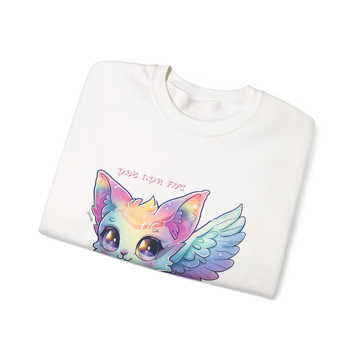 PBS NPR FDT Fantasy Cat Crewneck Sweatshirt