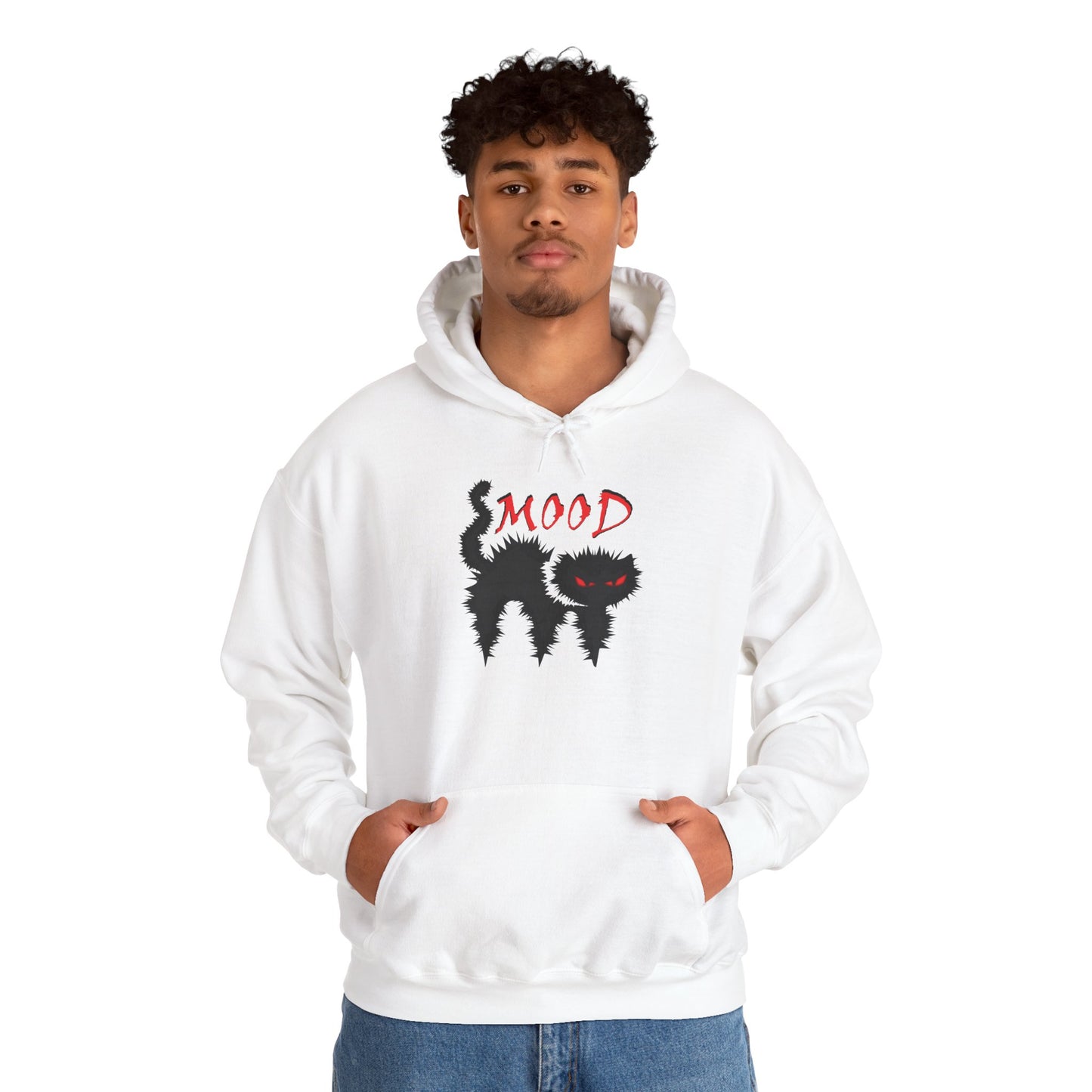Mood Cat Unisex Heavy Blend Hoodie