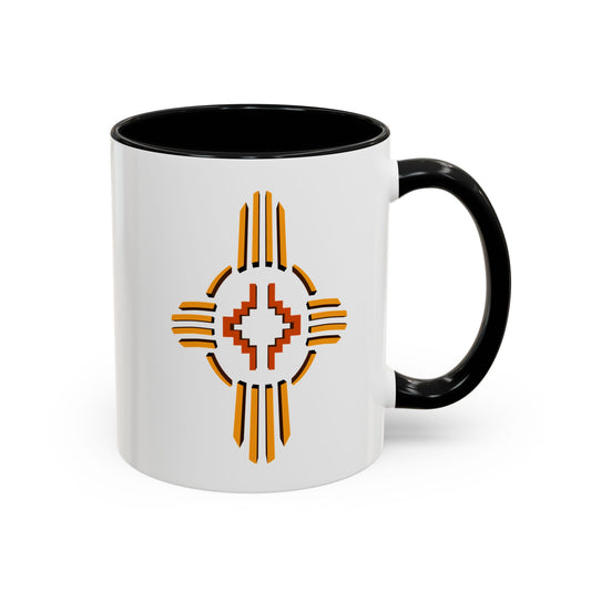 Southwest Zia-Inspired Accent Coffee Mug - 11oz