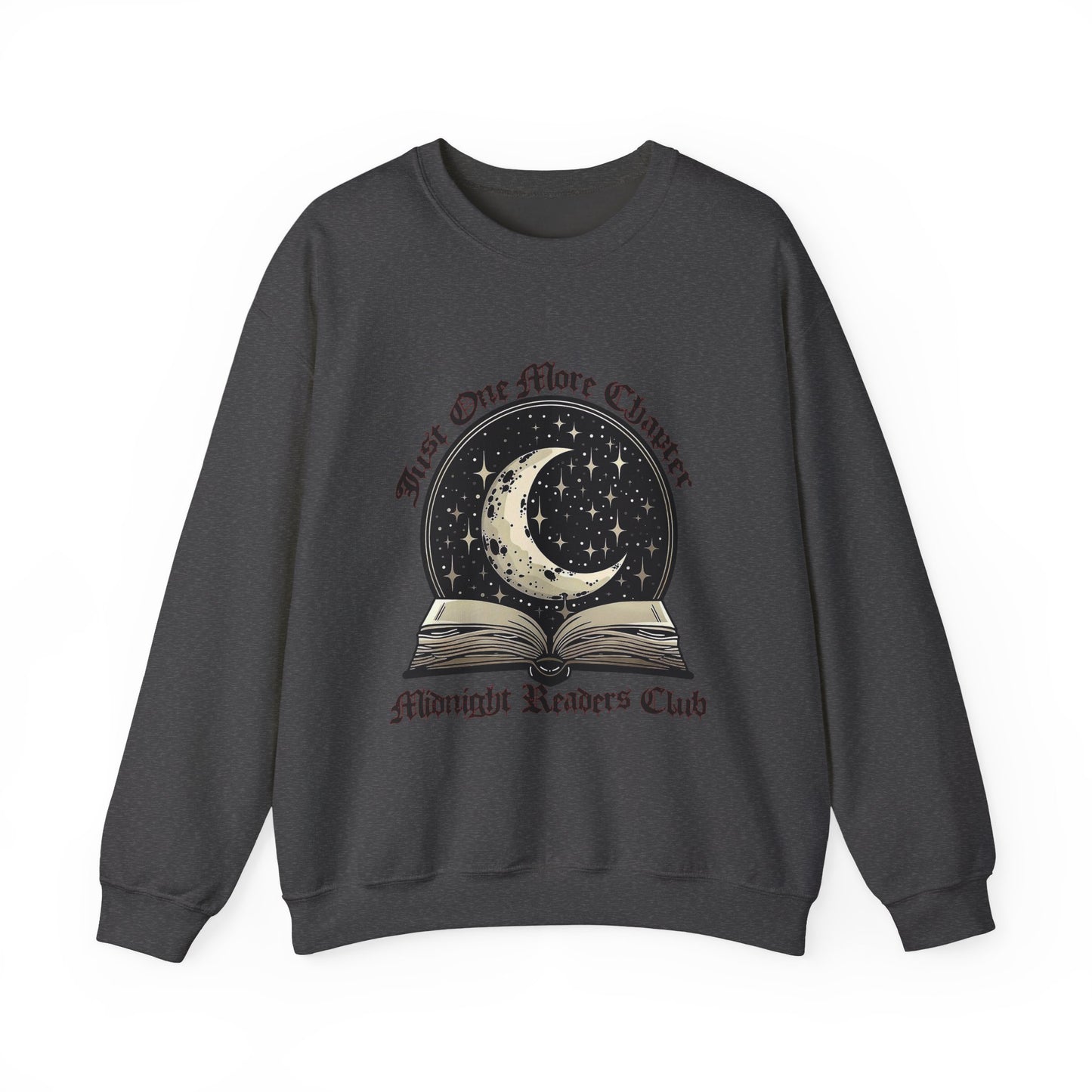 Just One More Chapter - Midnight Readers Club Sweatshirt for Book Lovers