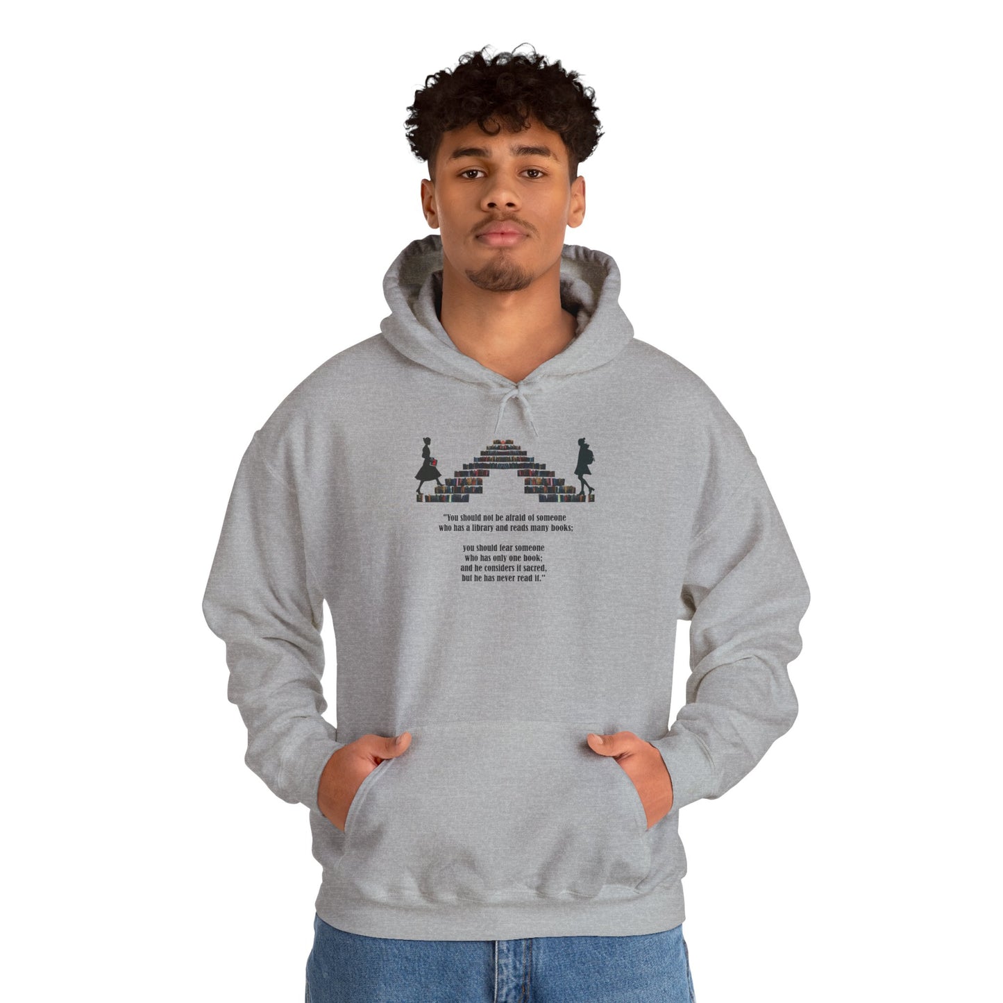 Fear of One Book Hooded Sweatshirt