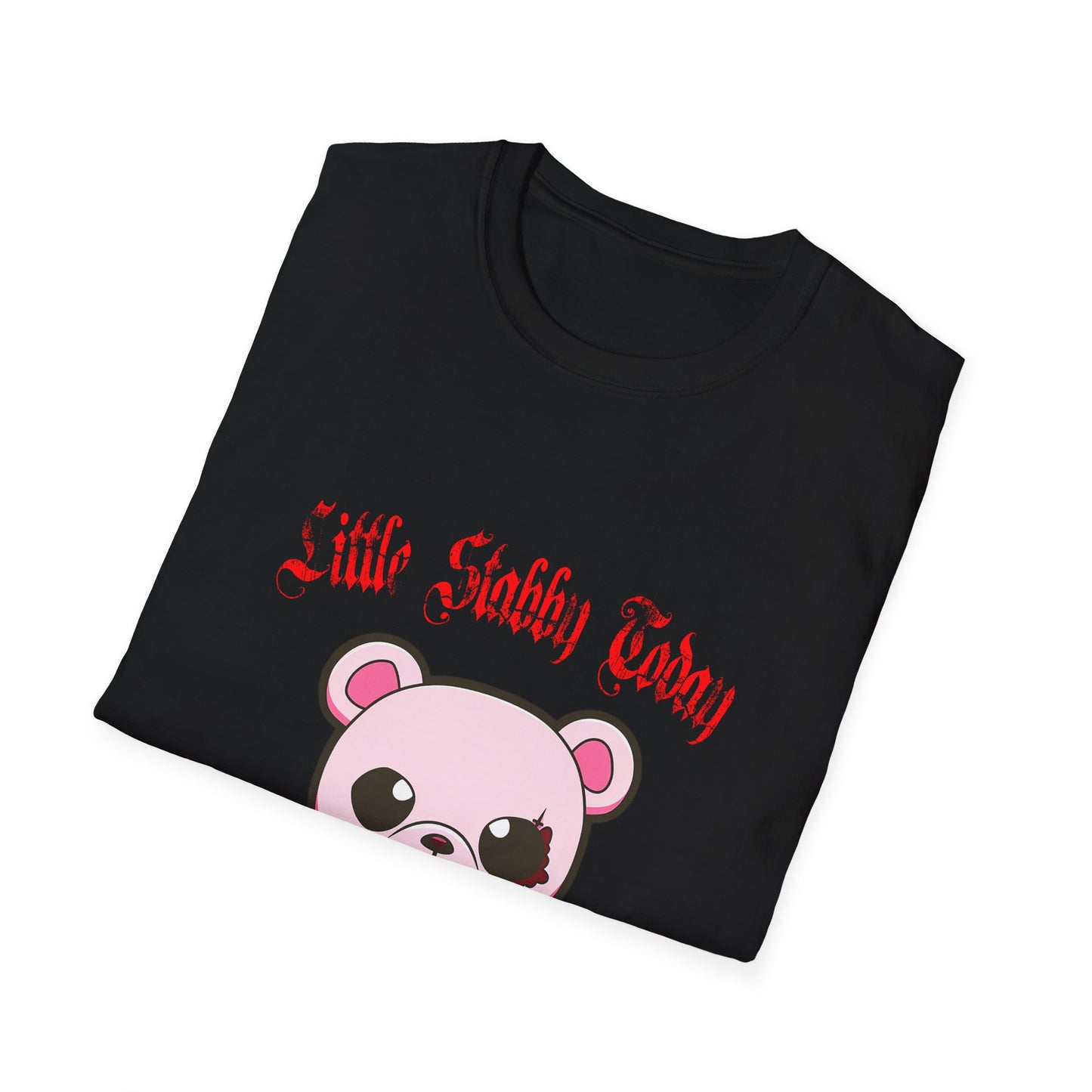 Little Stabby Today Cute Bear Graphic T-Shirt