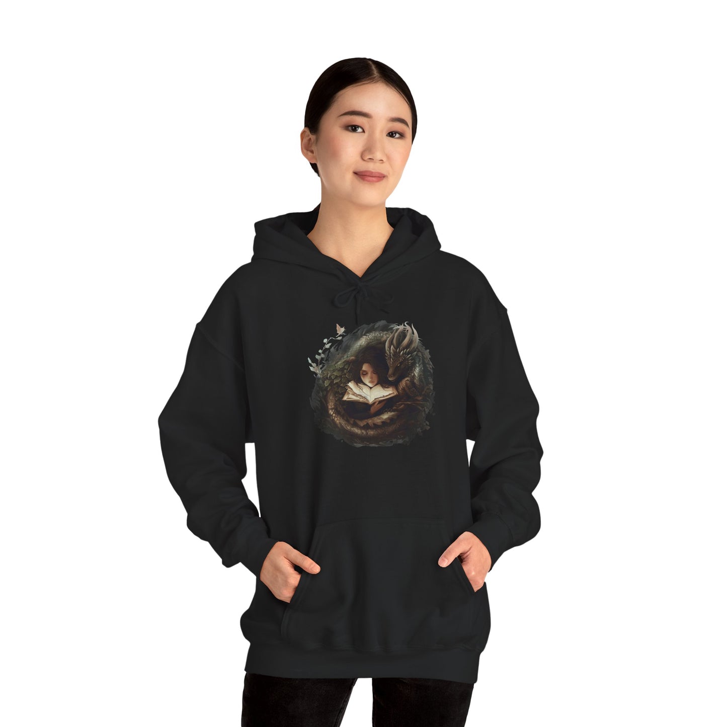 Creature Comforts Fantasy Dragon Hooded Sweatshirt