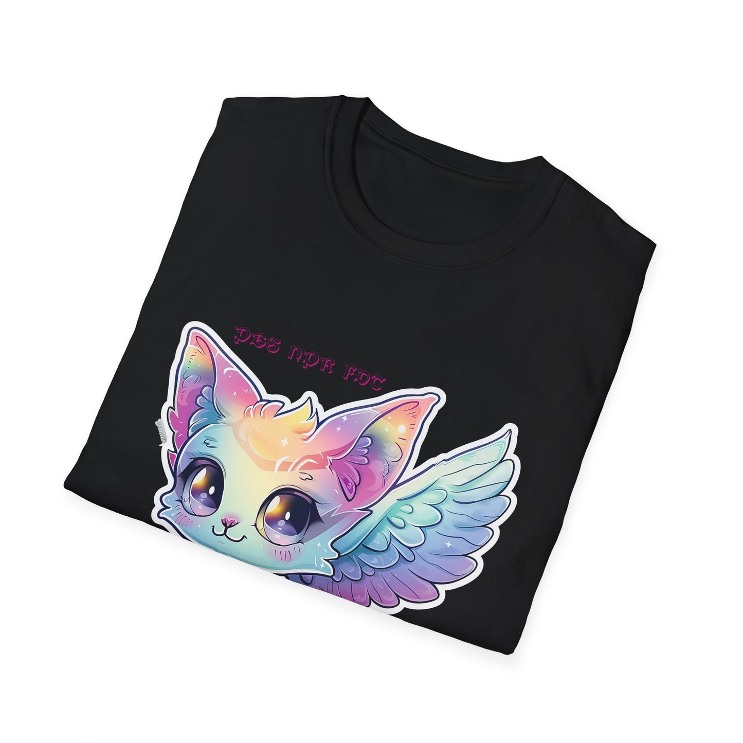 PBS NPR FDT Cute Fantasy Cat T-Shirt
