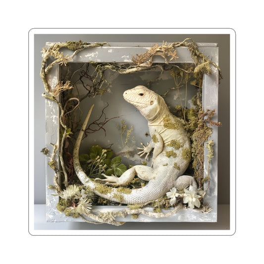 Boxlizard Terrarium Sticker — Kiss-Cut Decorative Sticker