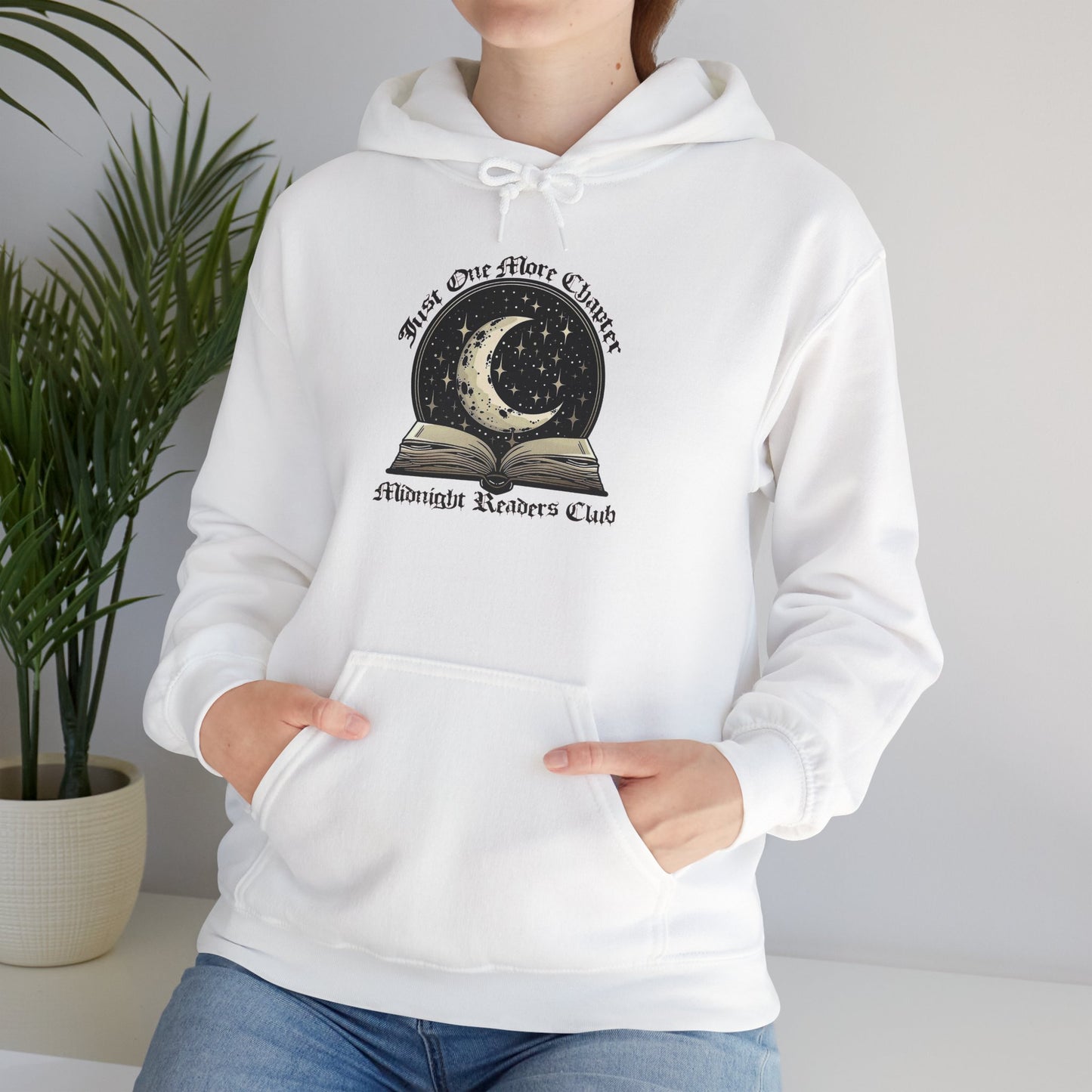 Just One More Chapter - Midnight Readers Club Hoodie for Book Lovers